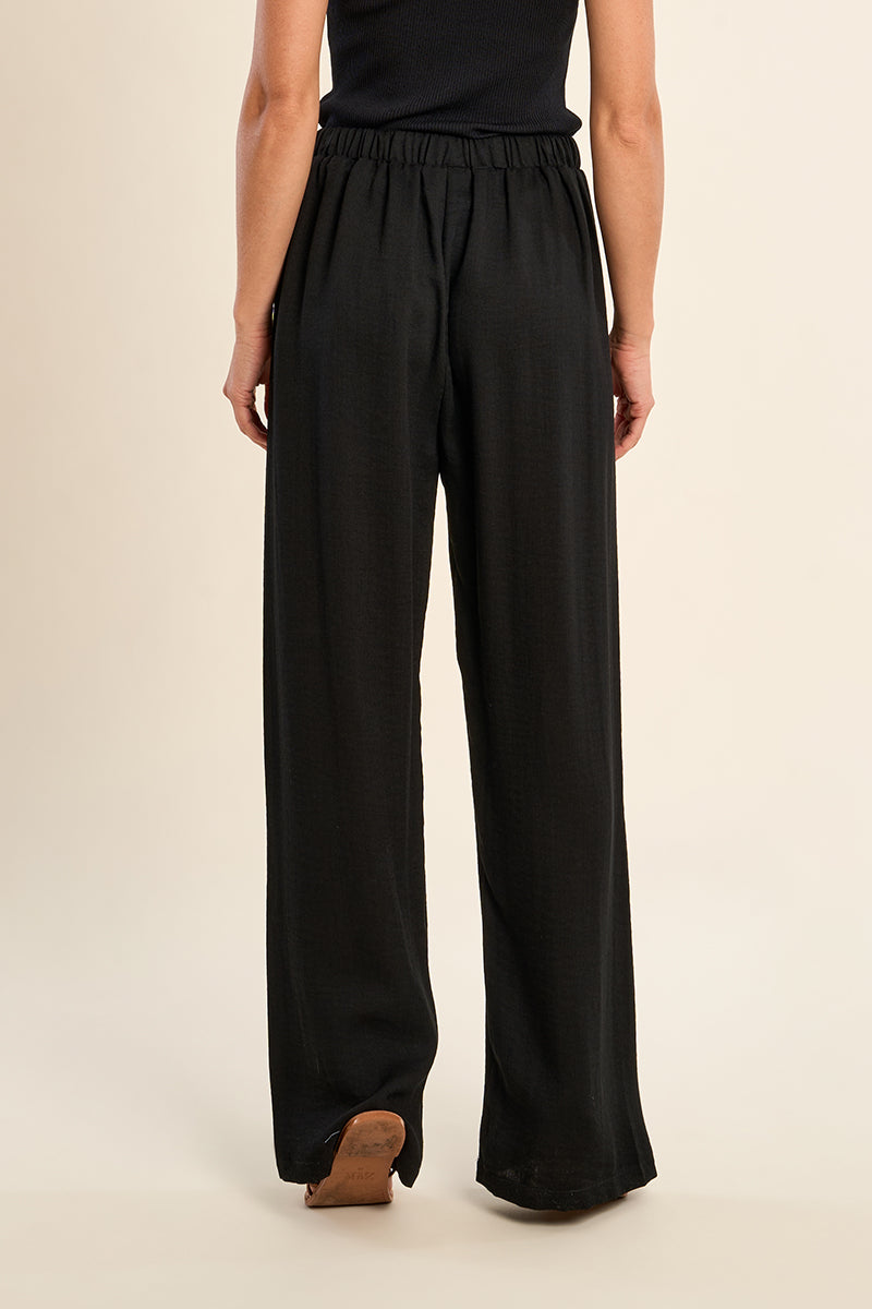 WOVEN PANTS - NOIR