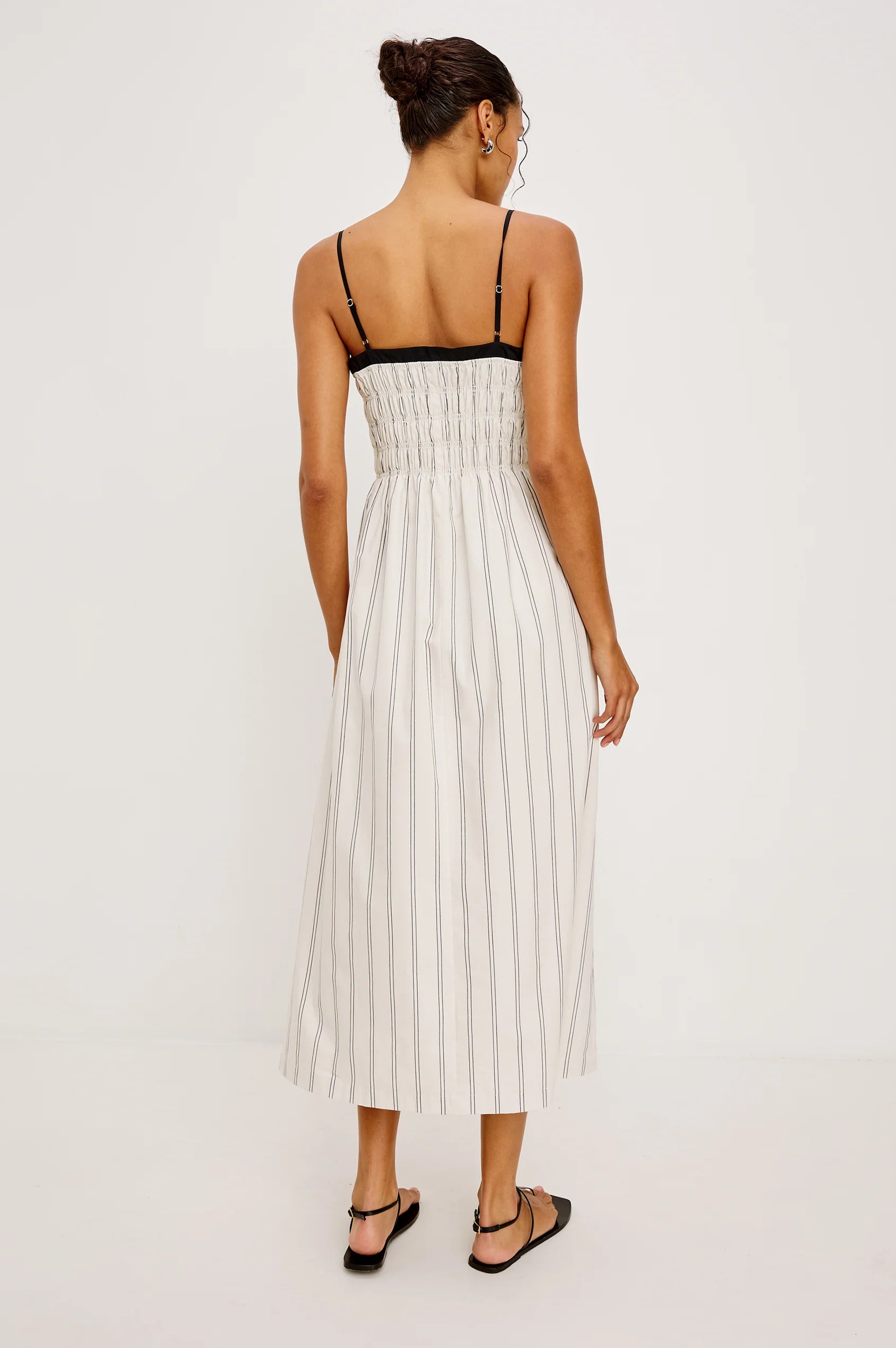 PRIMROSE DRESS - PALMA STRIPE