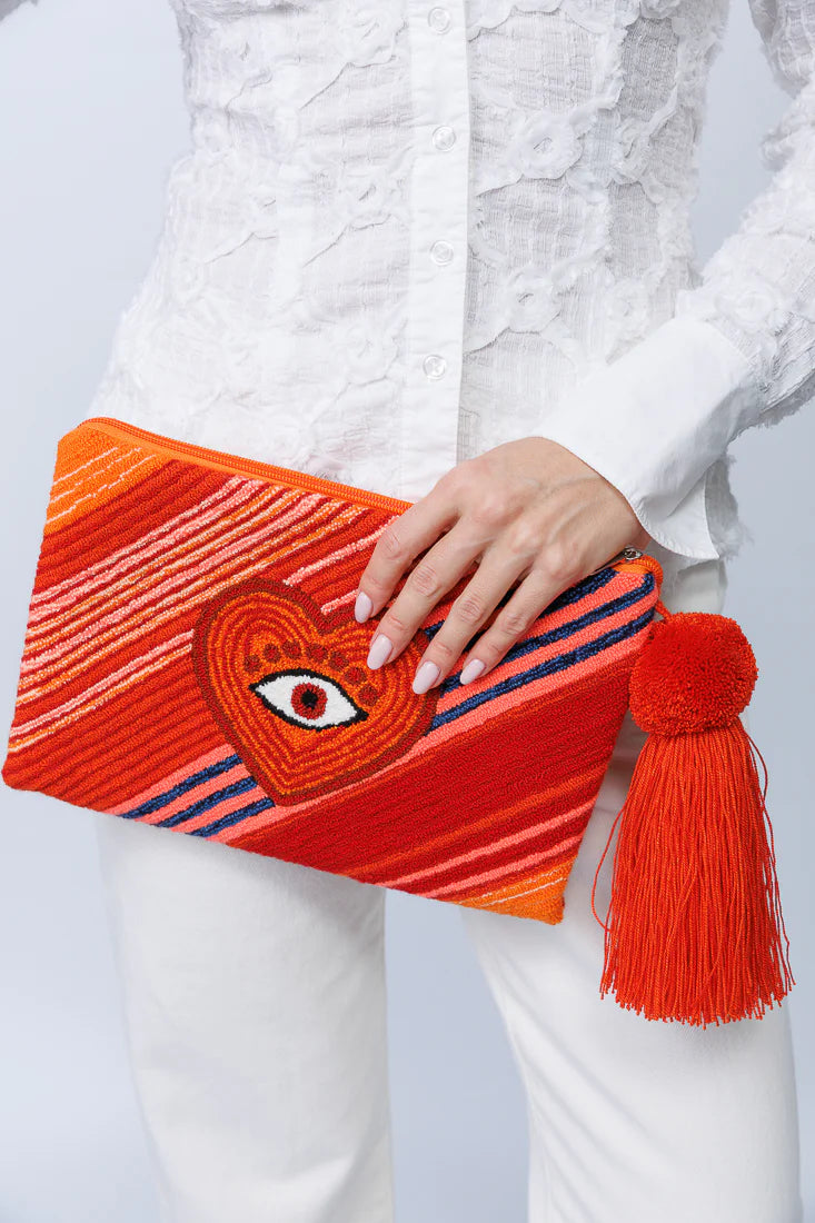 WAYUU CLUTCH (VARIOUS COLOURS)