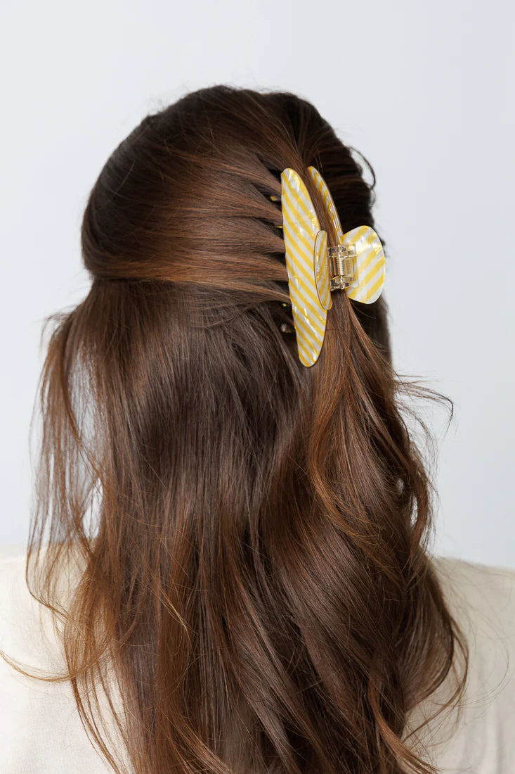 STRIPE ACRYLIC CLIP