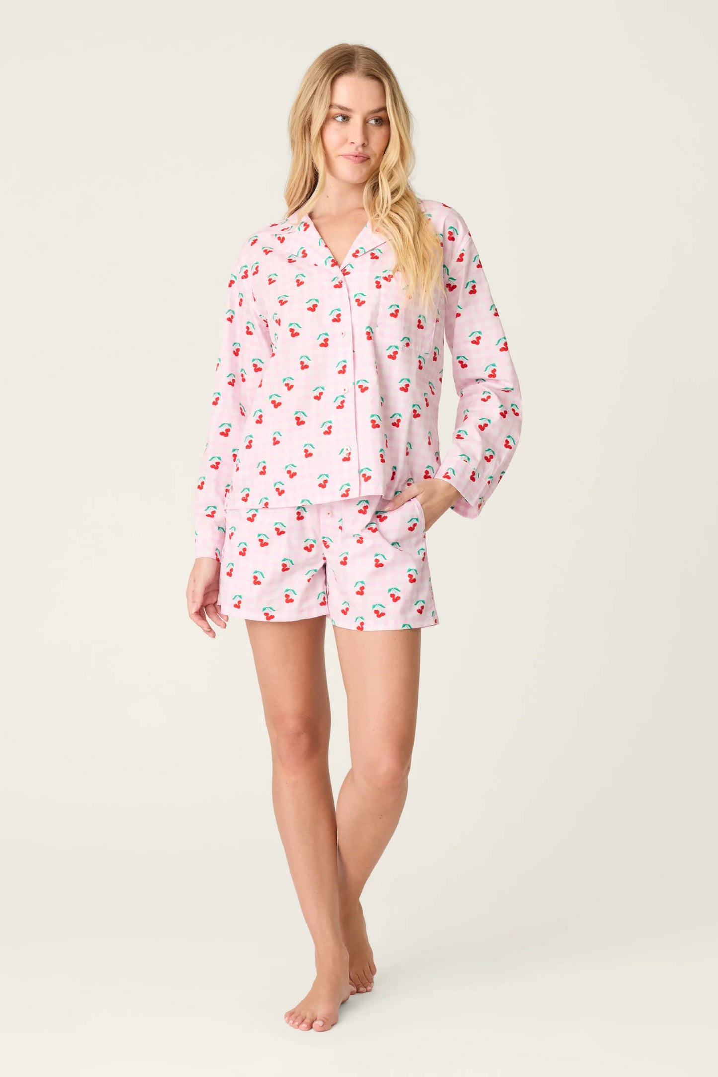 OH CHERRY PJ SET