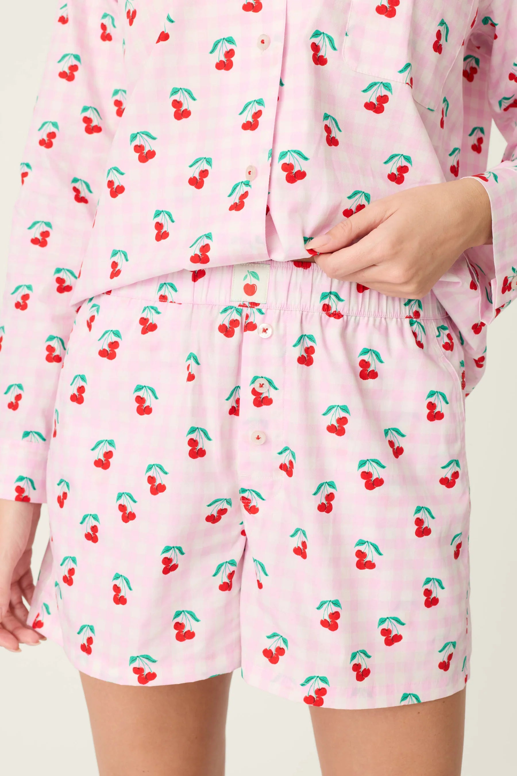 OH CHERRY PJ SET