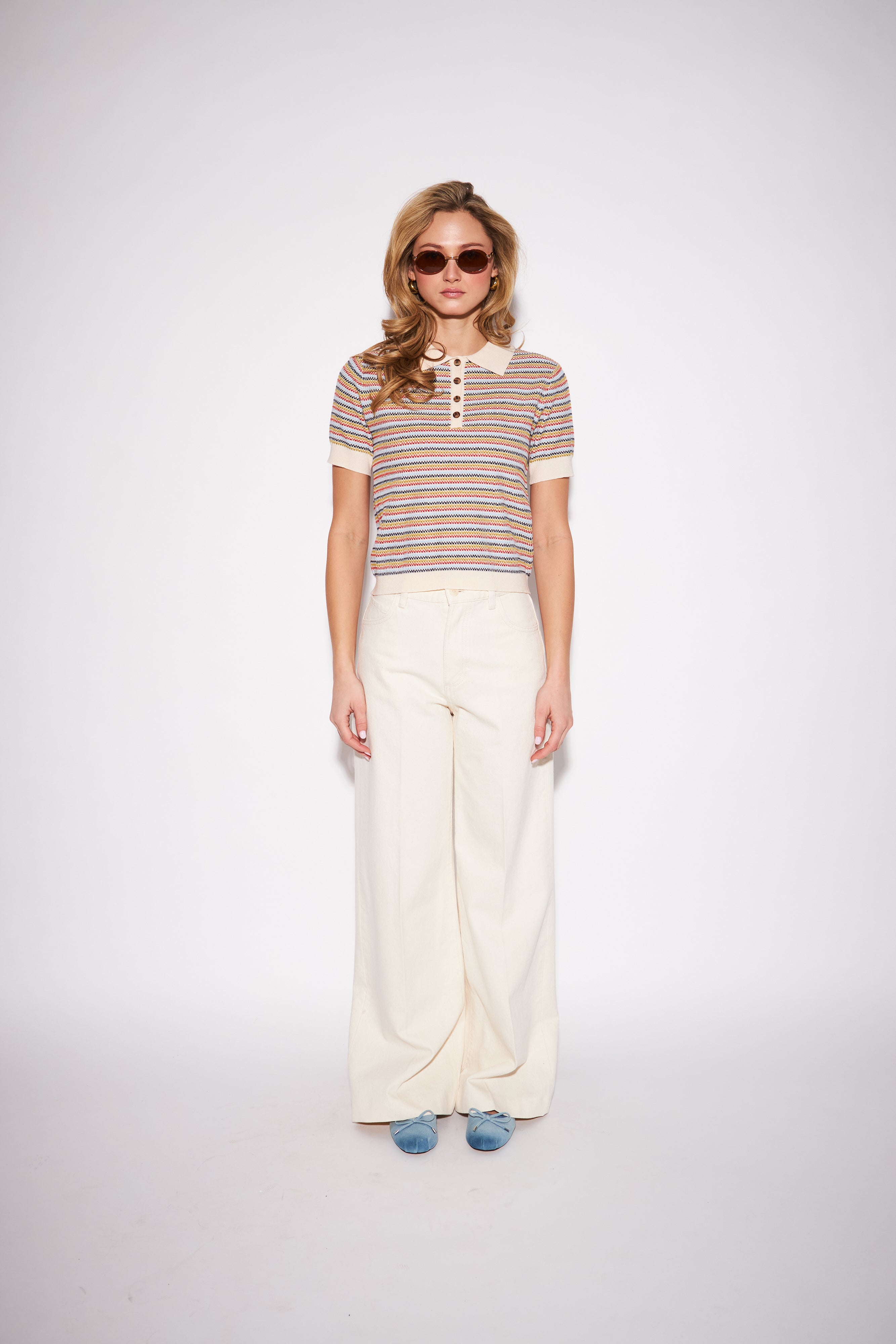 ROLAND TOP - RADICAL STRIPE