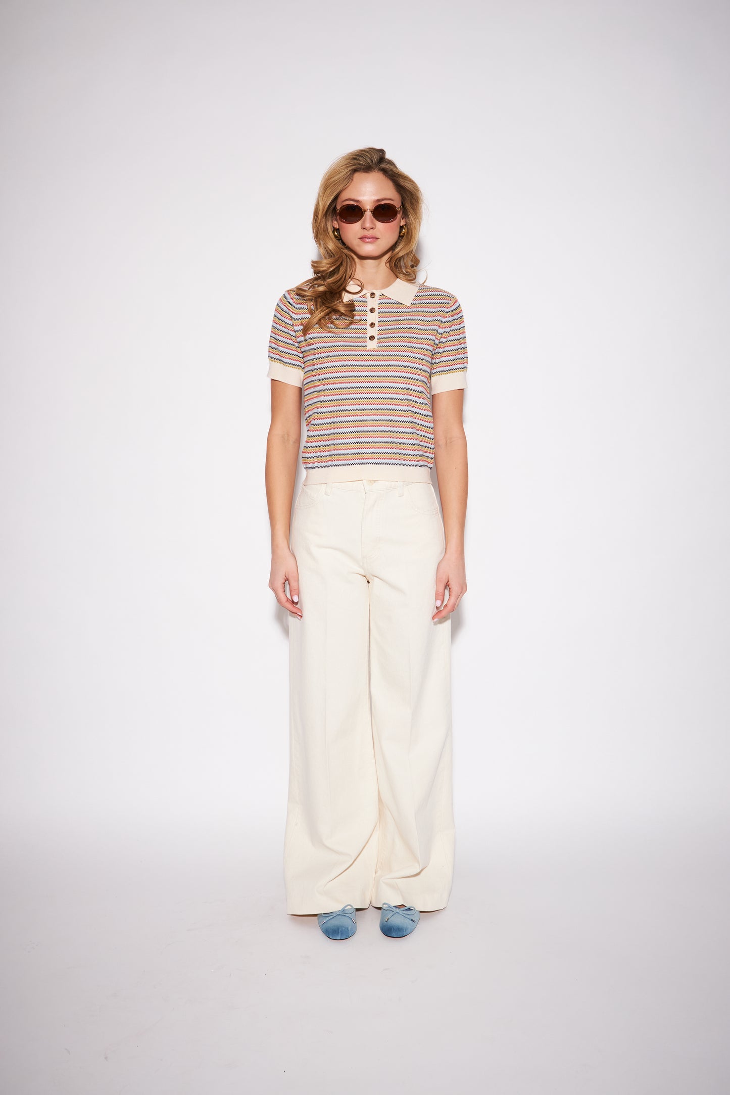 ROLAND TOP - RADICAL STRIPE