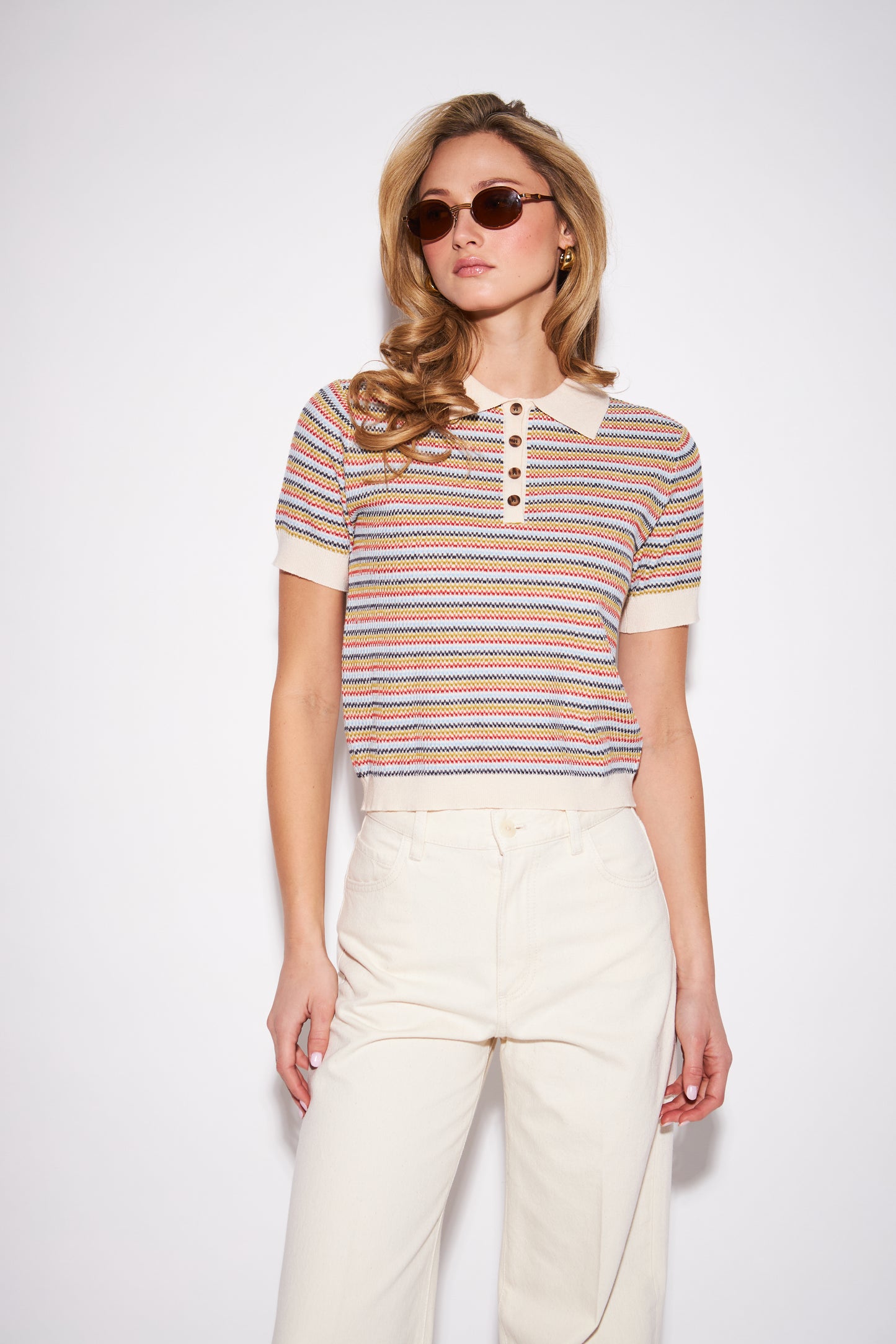 ROLAND TOP - RADICAL STRIPE