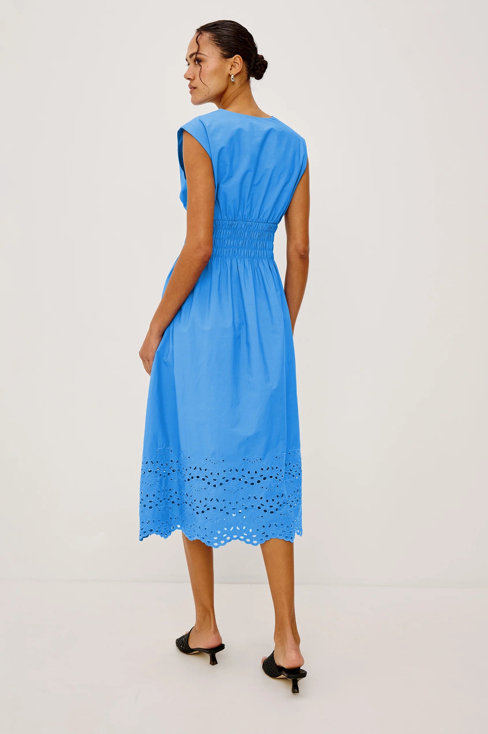 ROXANNE DRESS - HARBOR BLUE