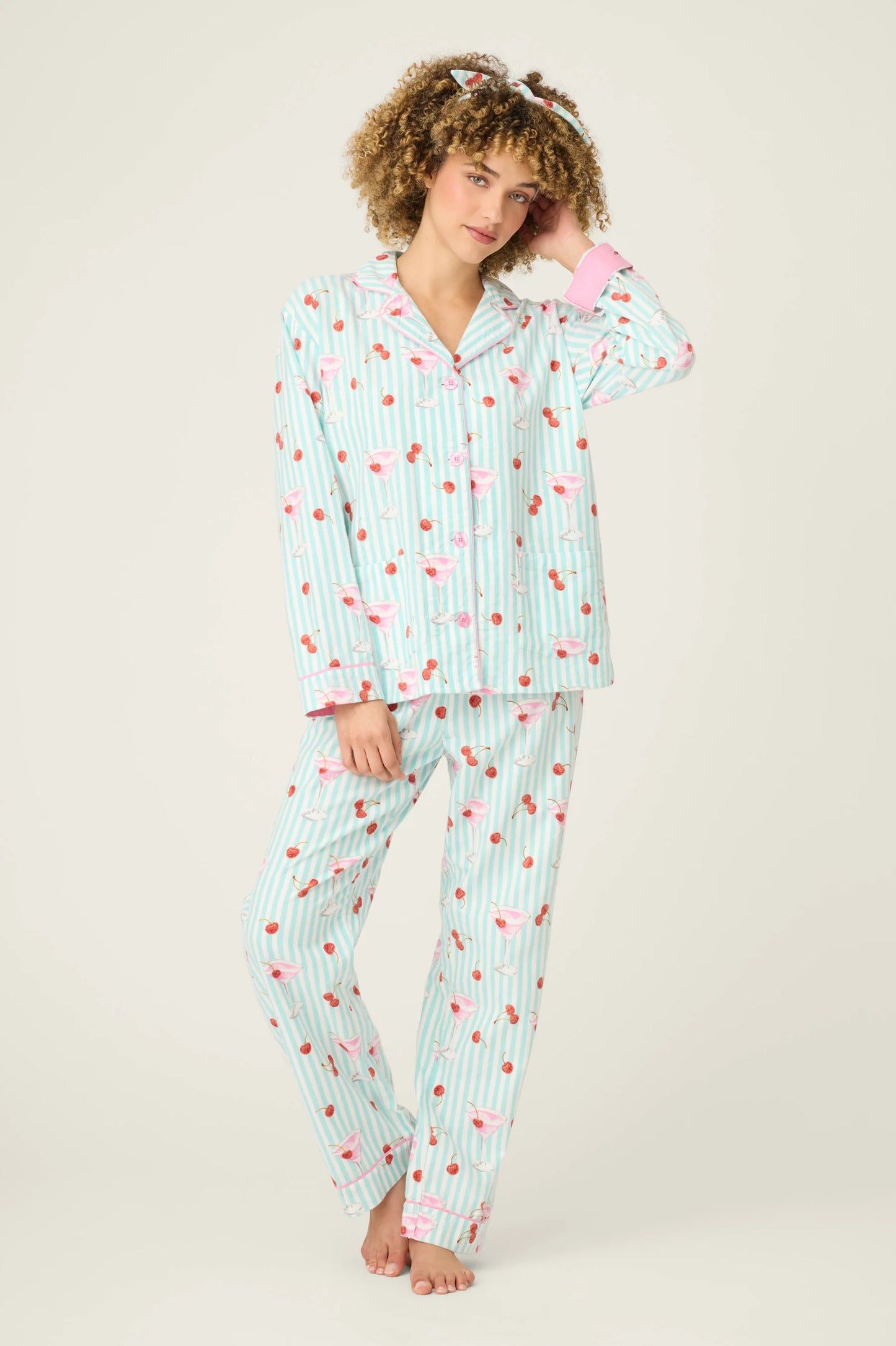 MA CHERIE FLANNEL PJ SET
