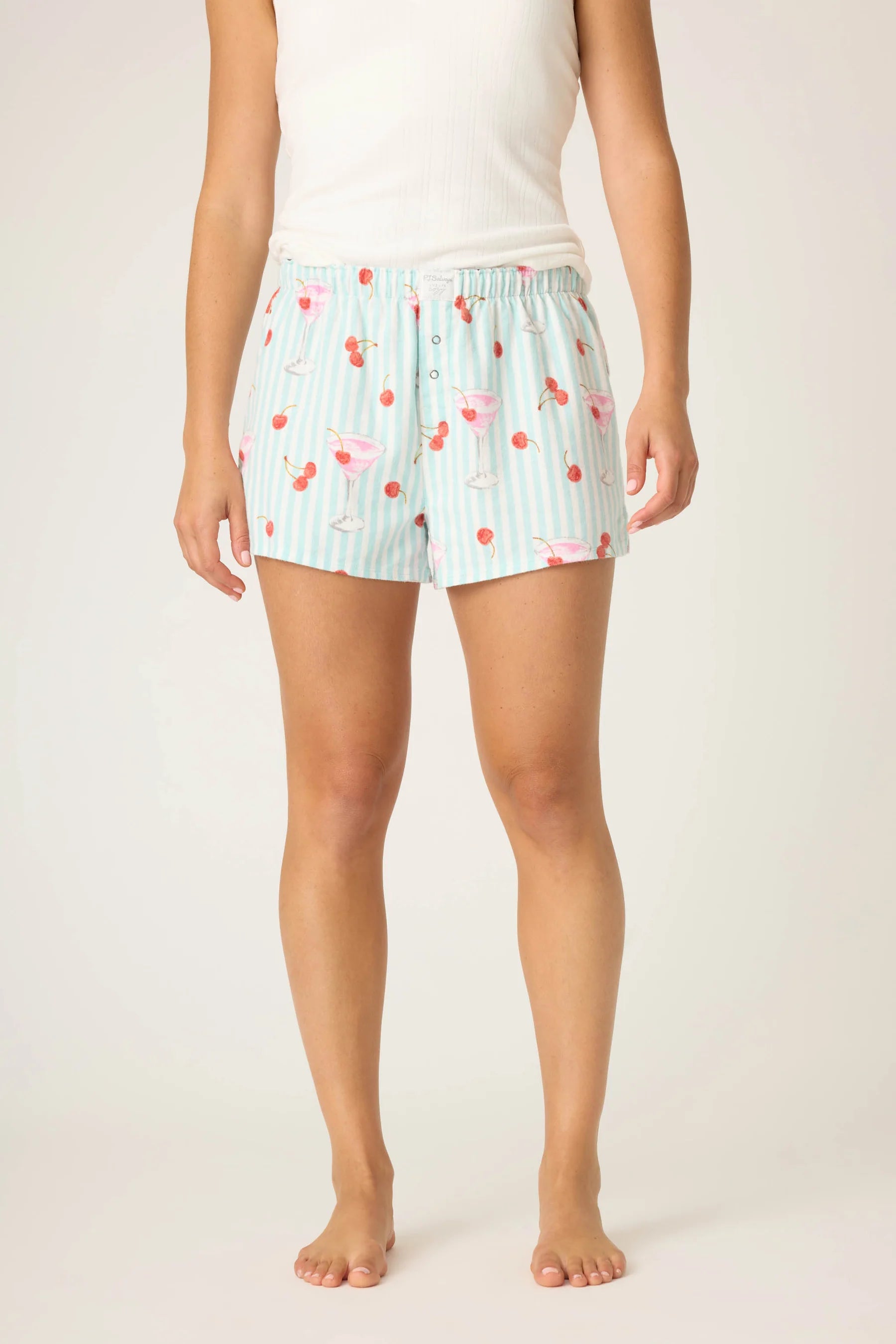MA CHERIE FLANNEL SHORTS