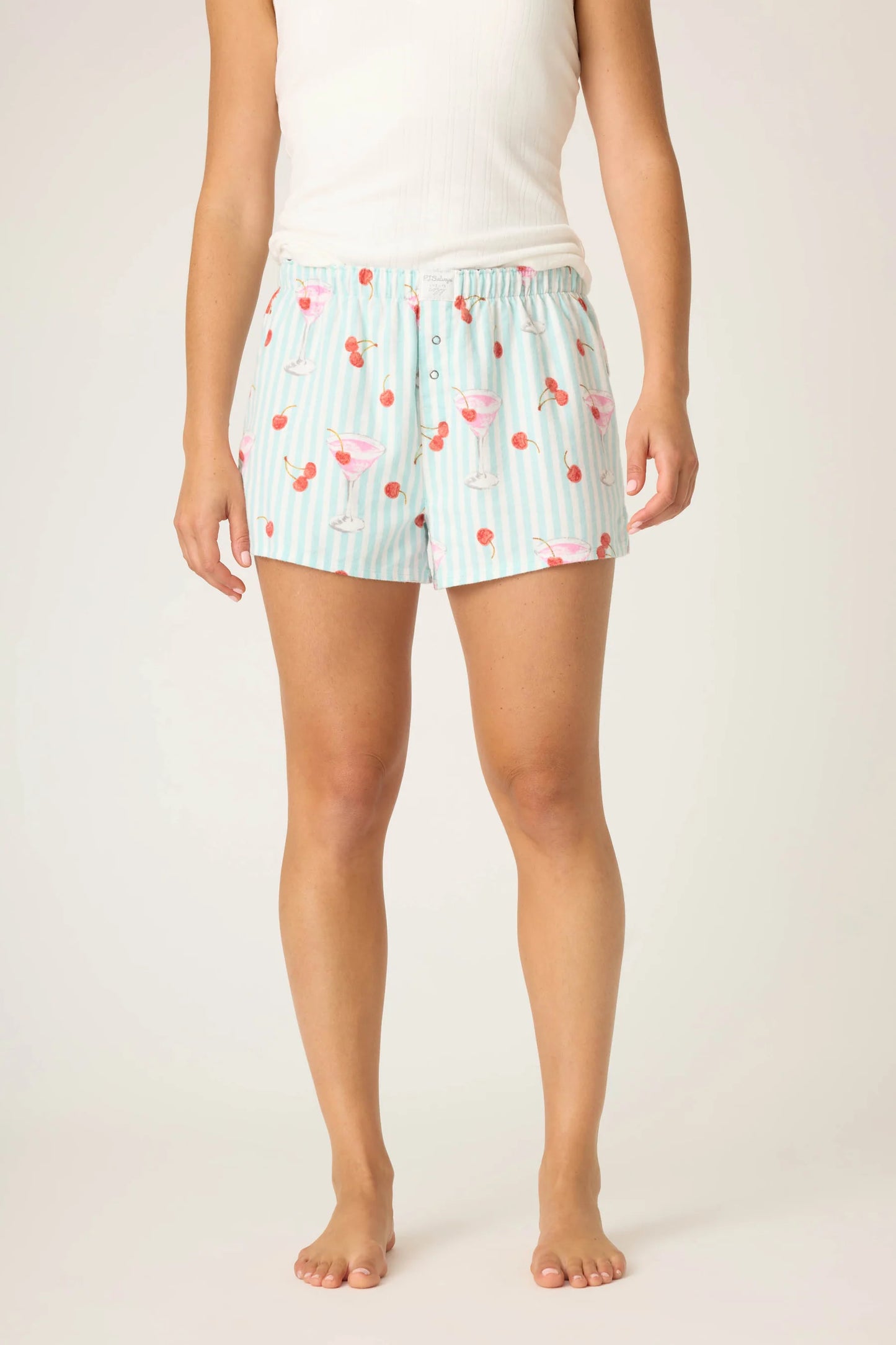 MA CHERIE FLANNEL SHORTS