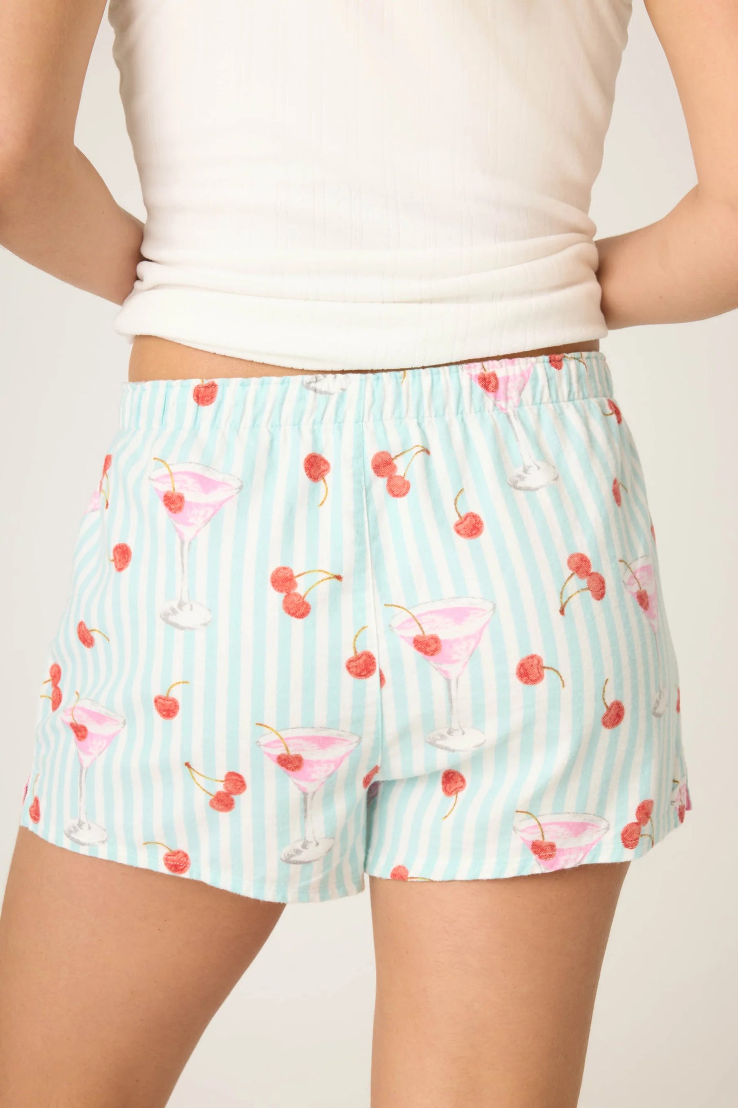 MA CHERIE FLANNEL SHORTS