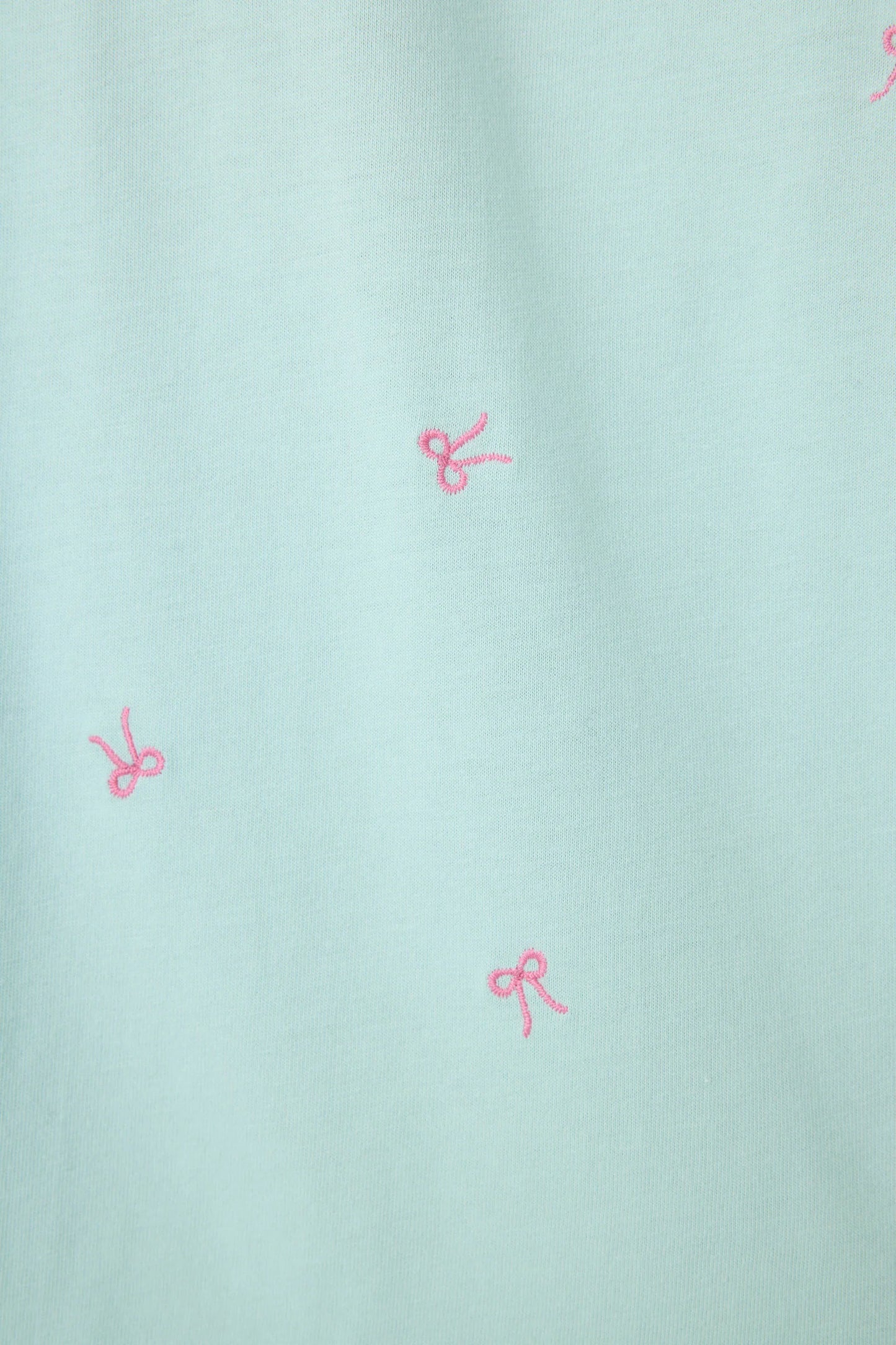PRETTY PUNCH BOW PRINT PJ SET