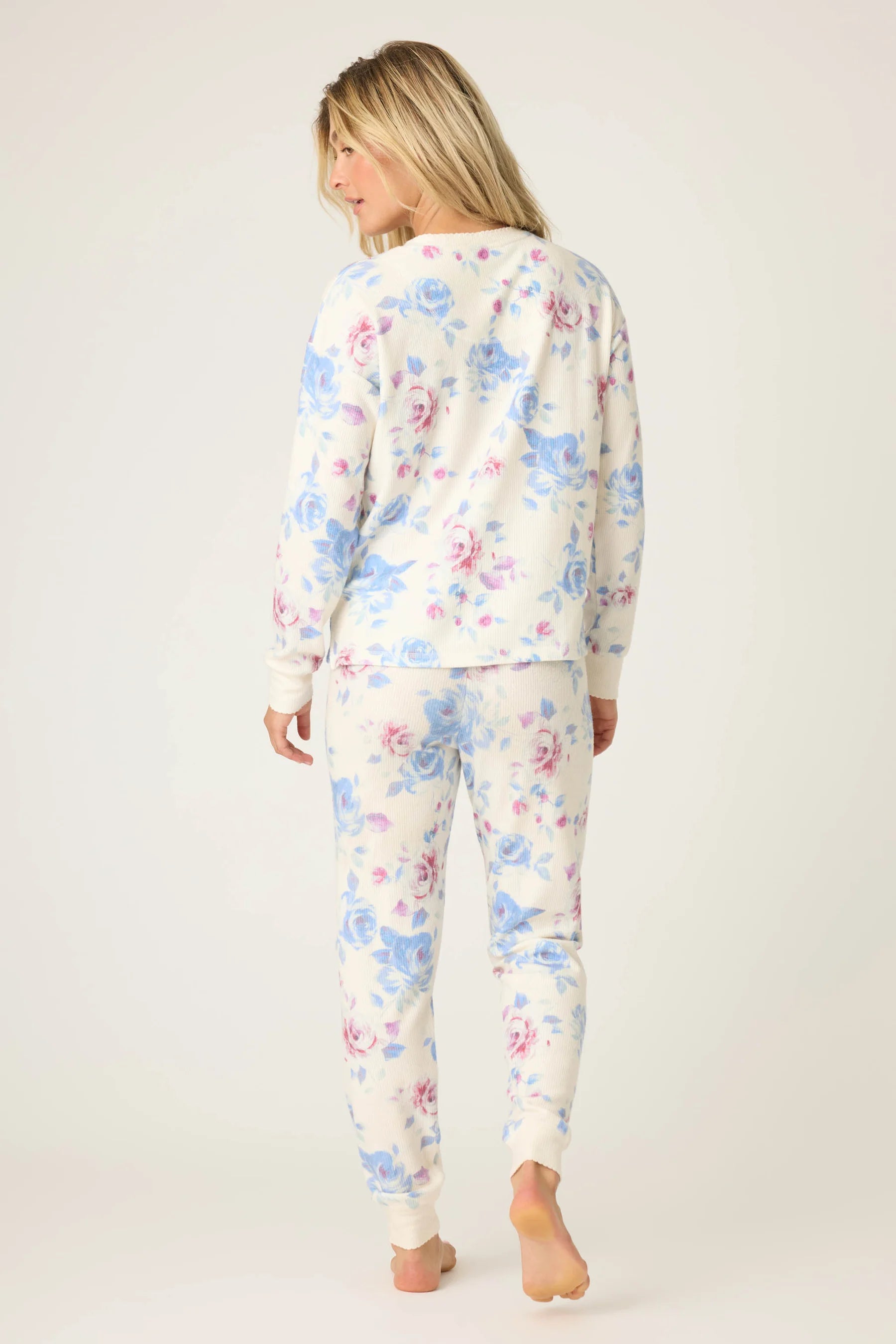 RODEO ROSE FLORAL THERMAL PJ SET