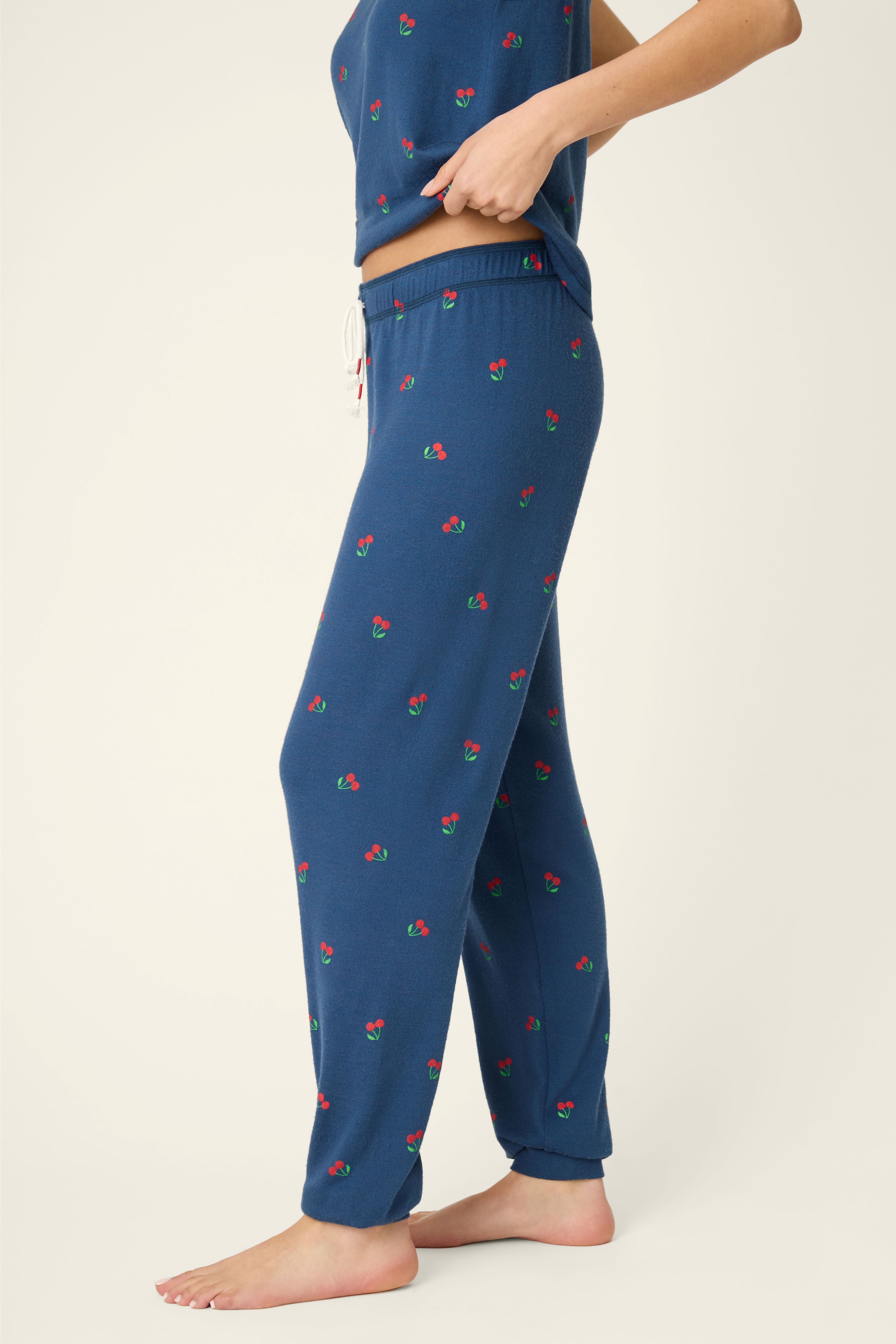 CHERRY PRINT PJ PANT