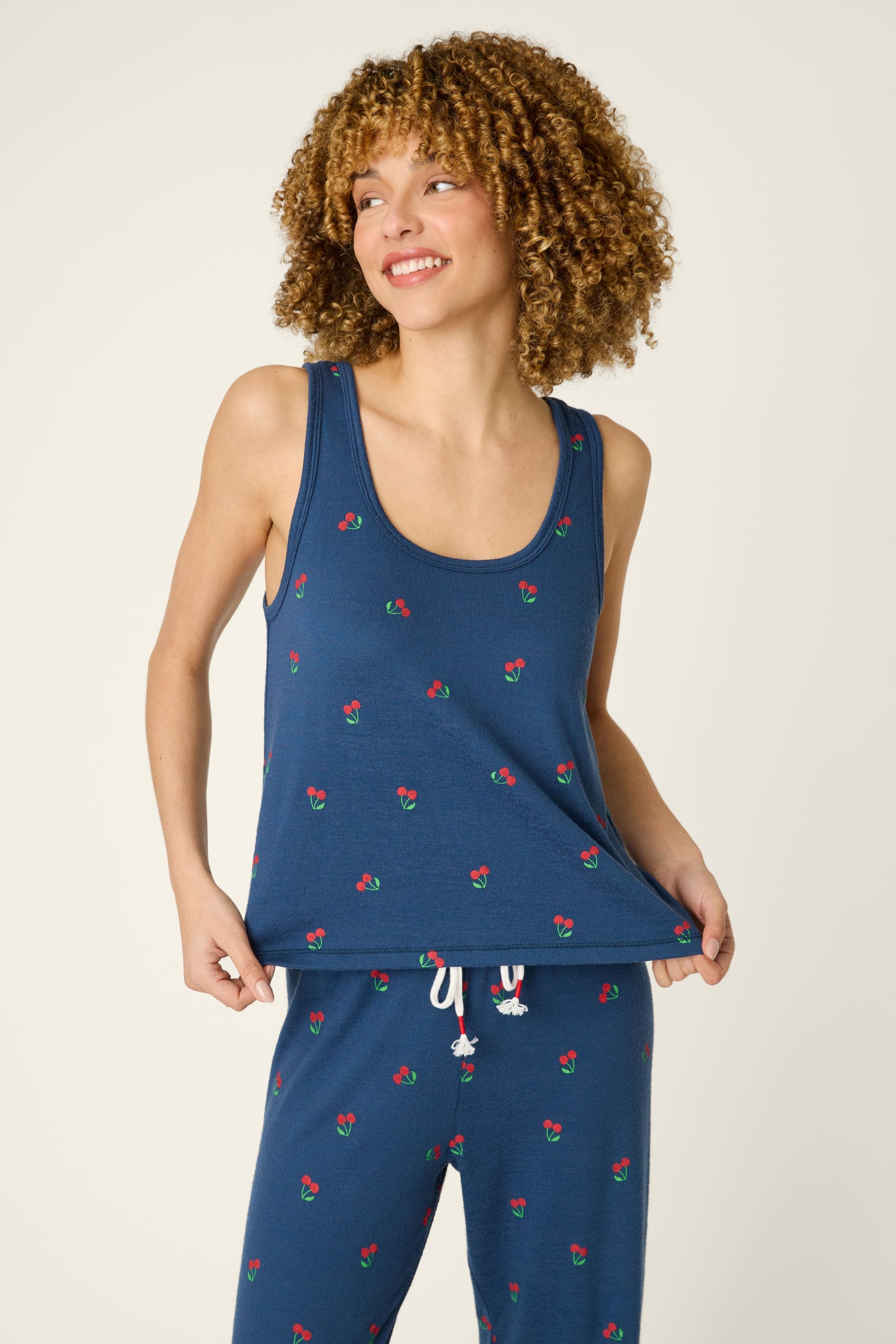 CHERRY PRINT PJ TANK