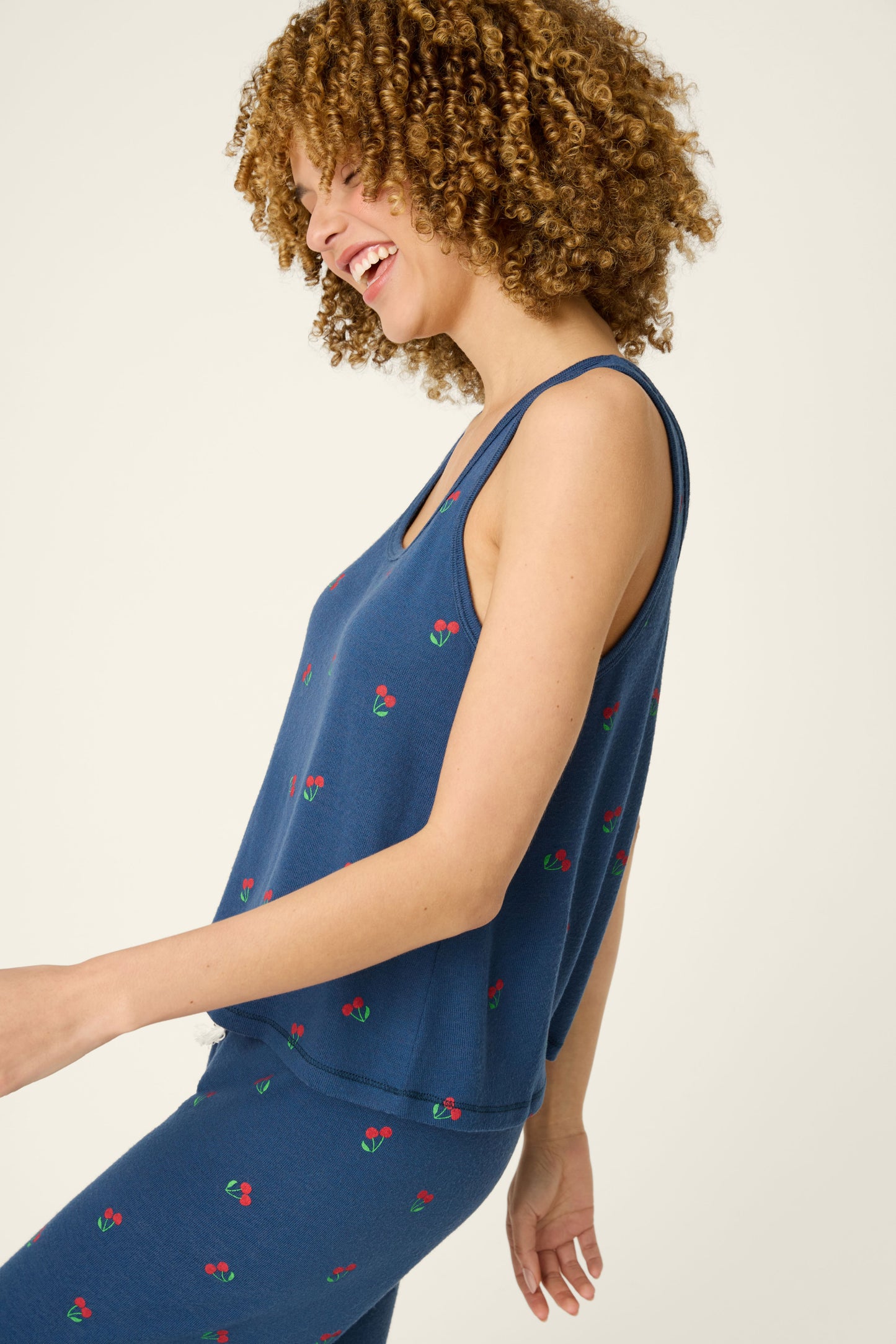CHERRY PRINT PJ TANK