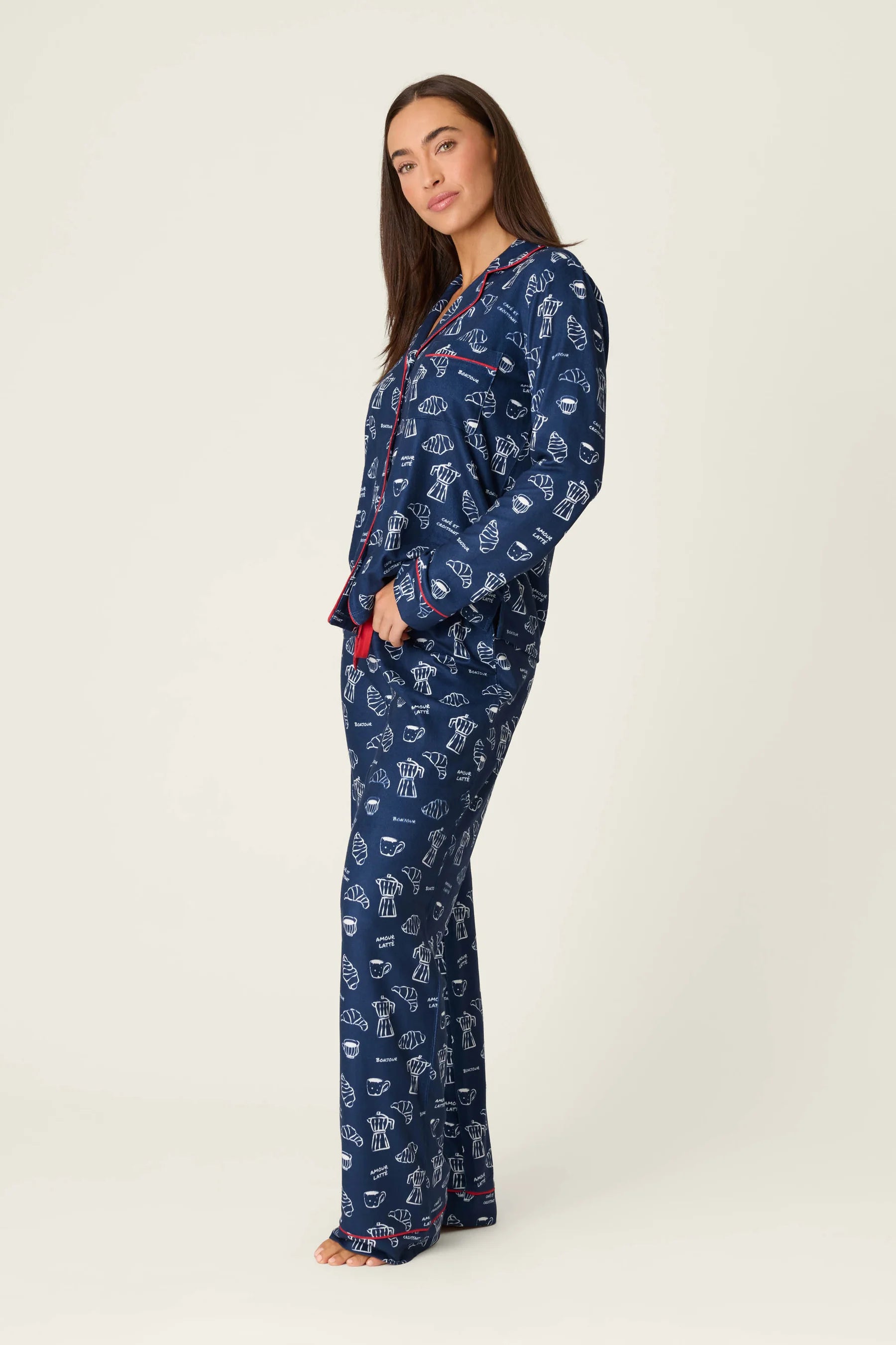 BONJOUR BABE FRENCH BREAKFAST PJ SET