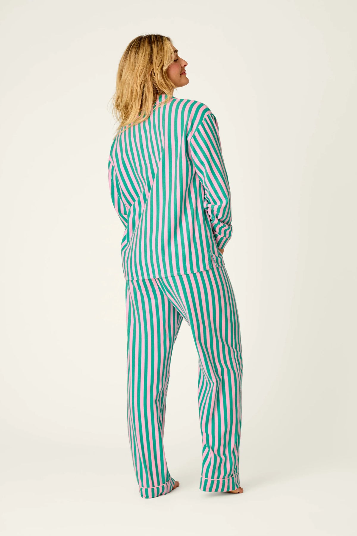 SKI BUNNY STRIPED PJ SET
