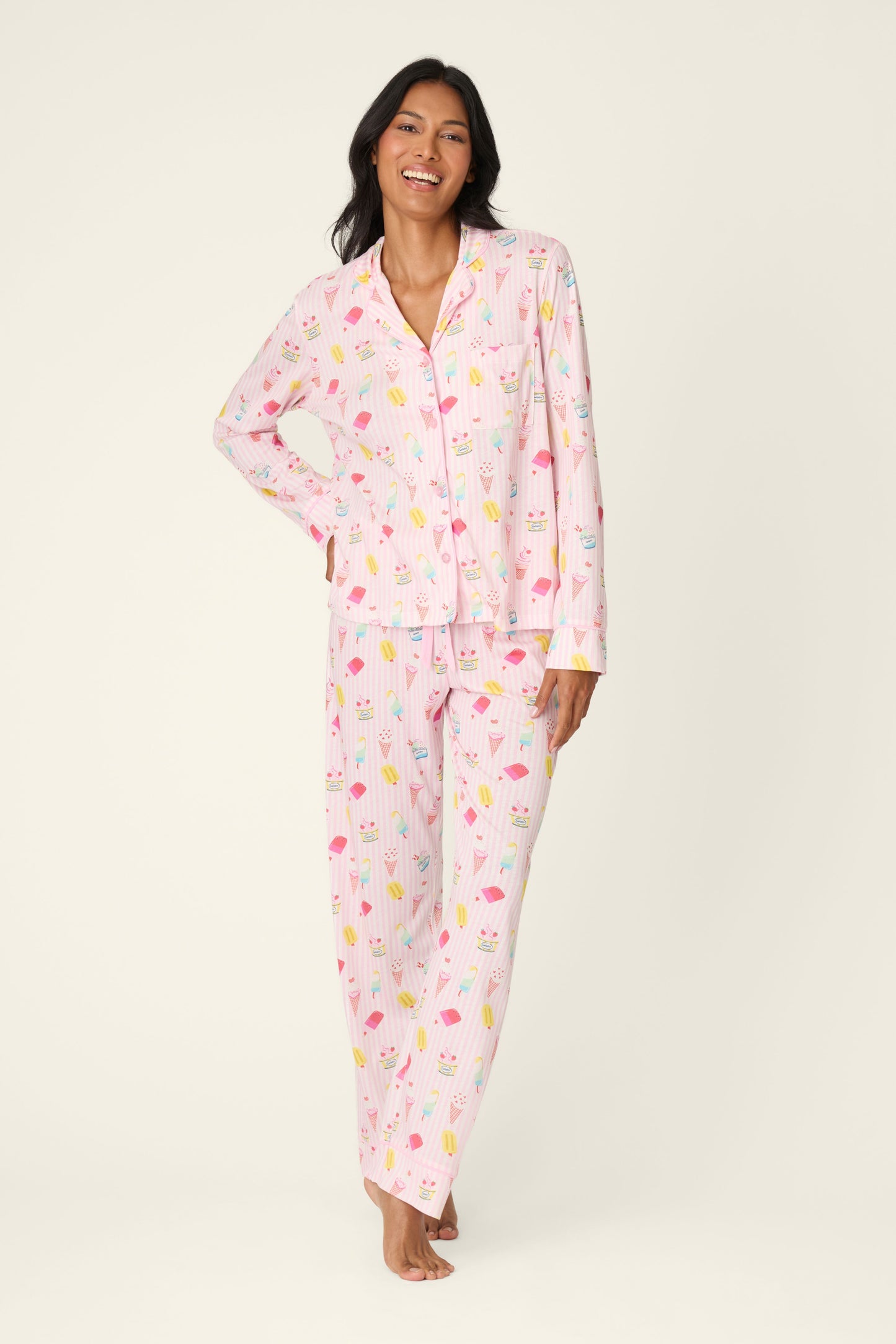 PLAYFUL PRINTS PJ SET - SUGAR RUSH