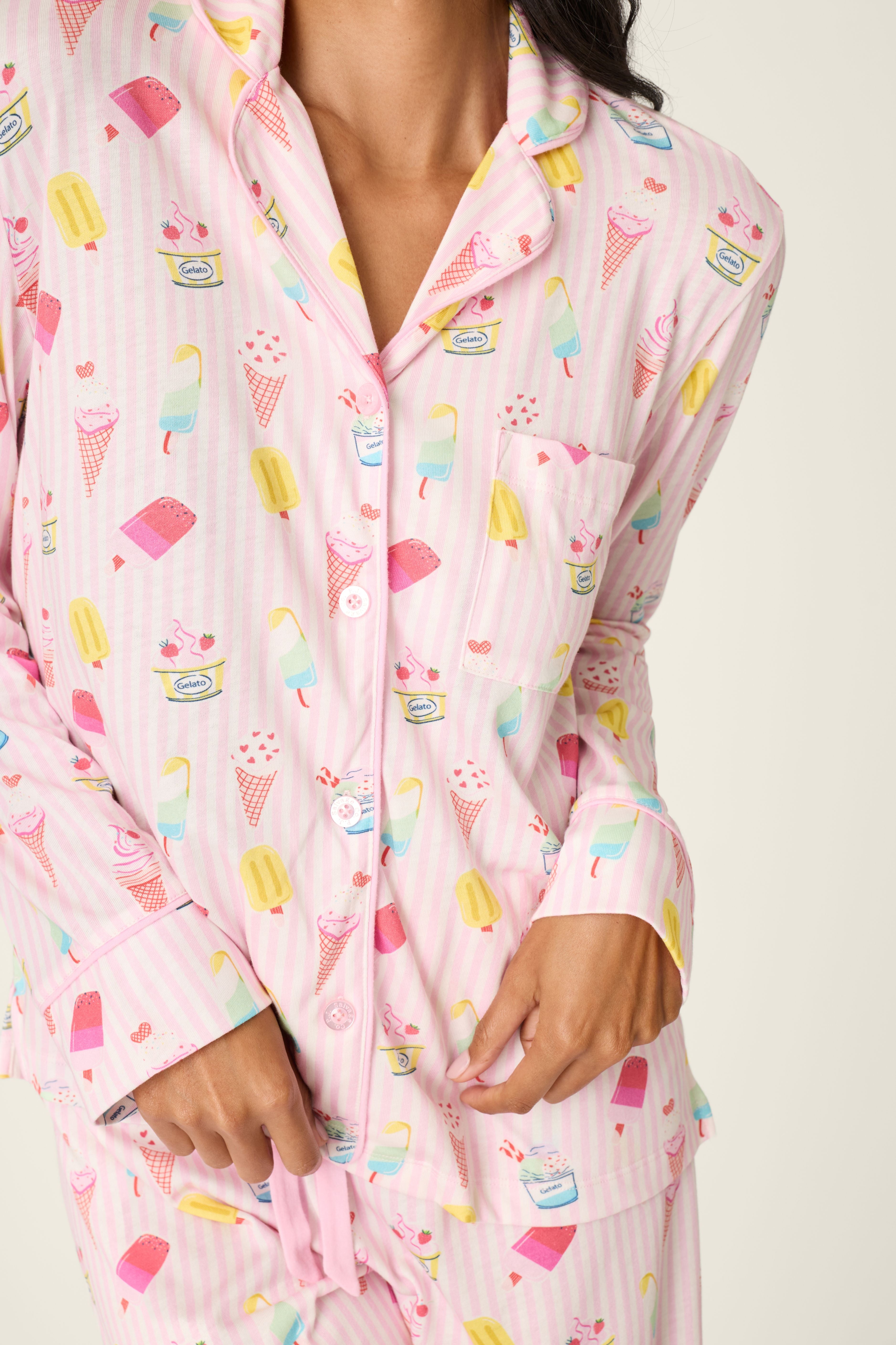 PLAYFUL PRINTS PJ SET - SUGAR RUSH