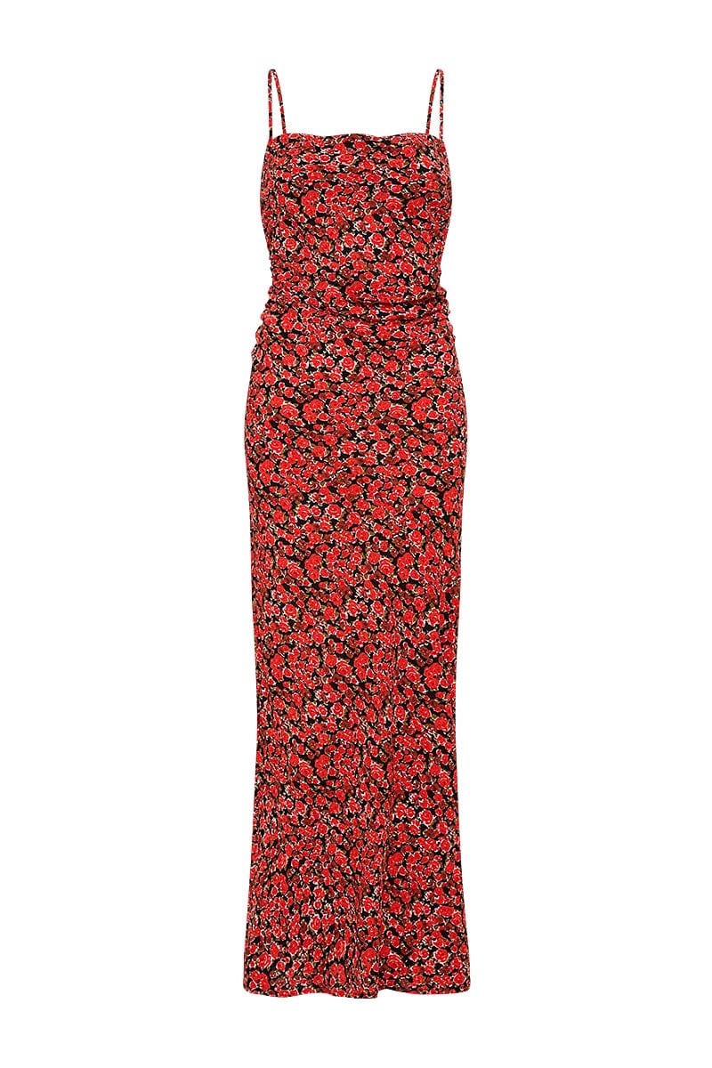 ROSAS MIDI DRESS - SALEMA FLORAL