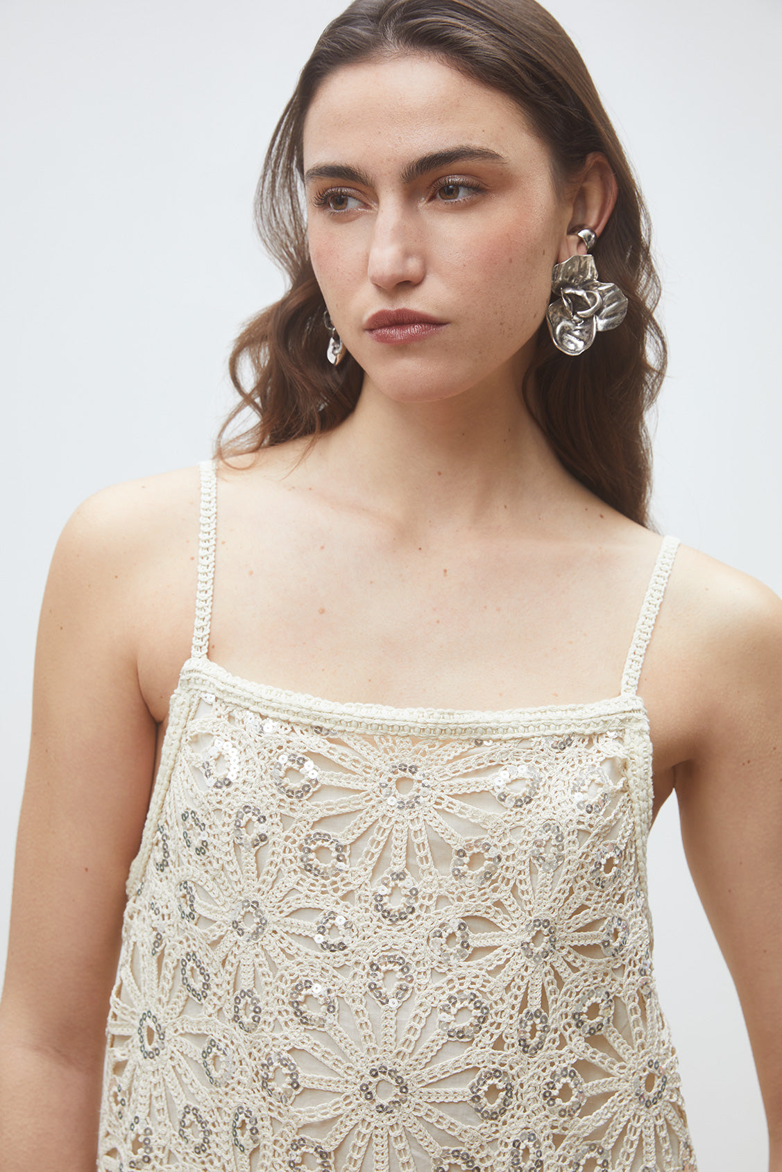 CHELBY DRESS - BEIGE