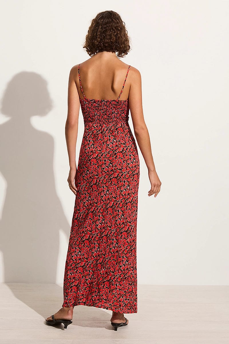 ROSAS MIDI DRESS - SALEMA FLORAL