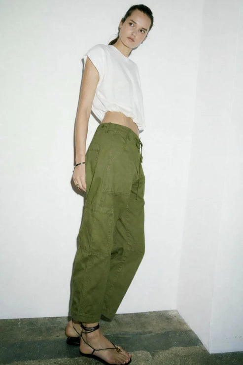 SABRINA UTILITY PANT - MEADOW