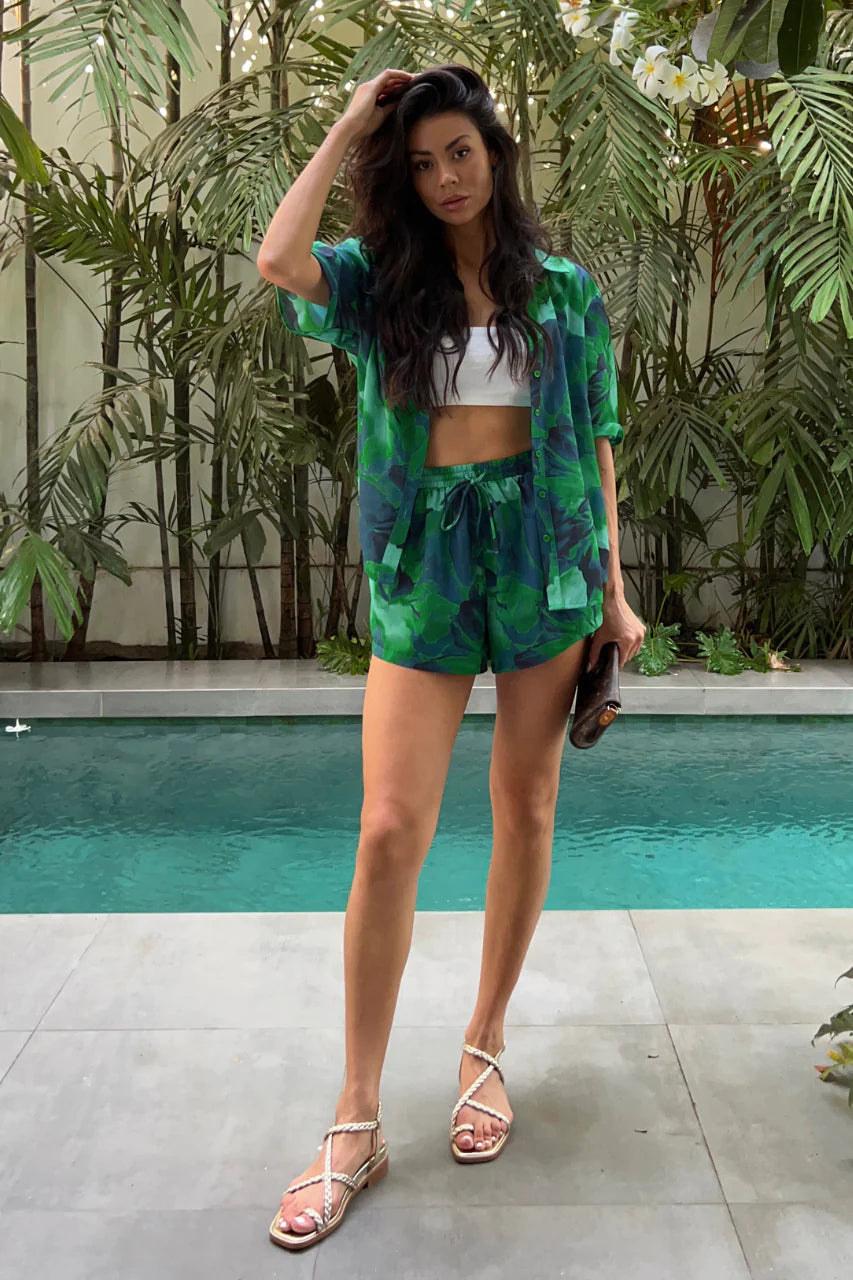 KARMA SHIRT - CALISTA GREEN