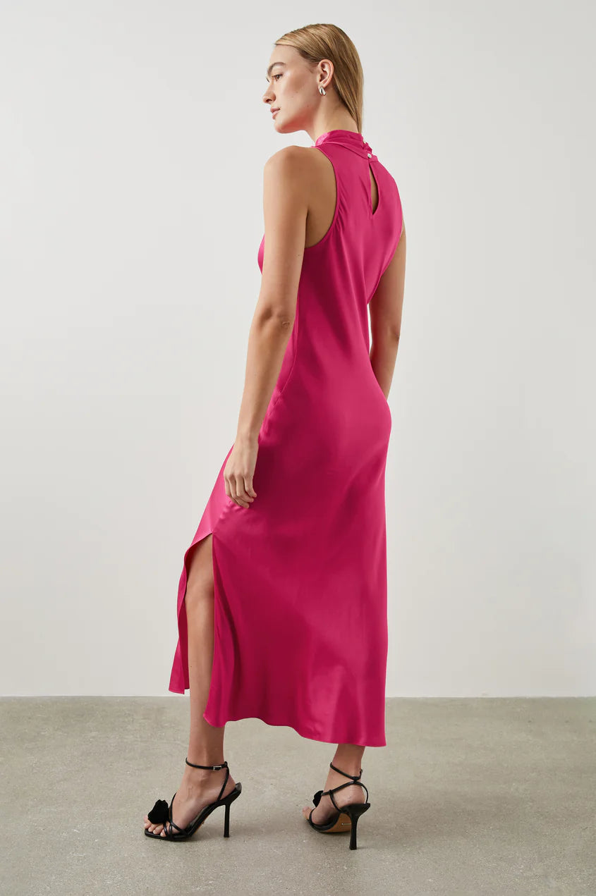 SOLANA DRESS - MAGENTA