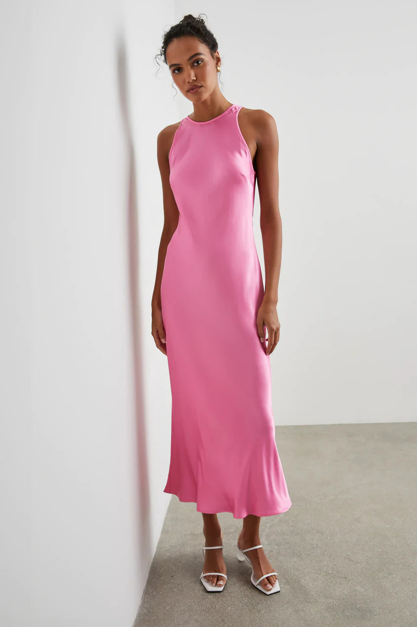 SOLENE DRESS - MALIBU PINK