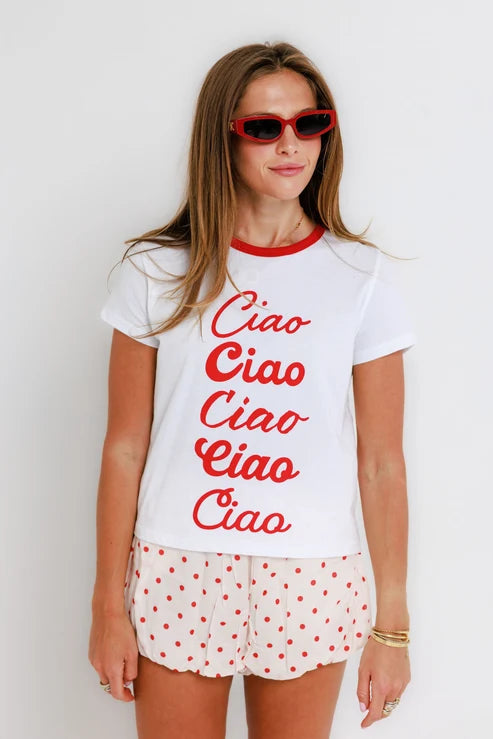 CIAO CIAO - RINGER TEE