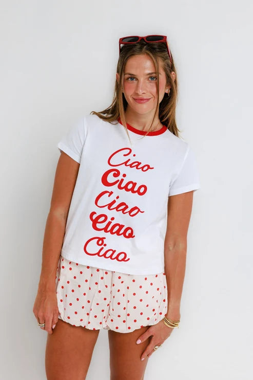 CIAO CIAO - RINGER TEE