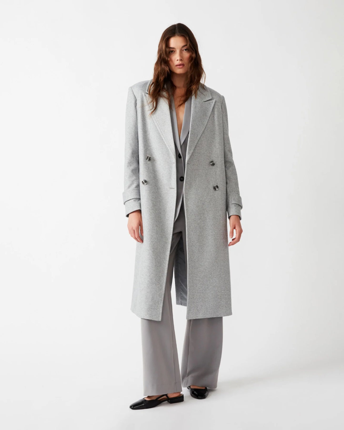 PRINCE COAT - LIGHT GREY