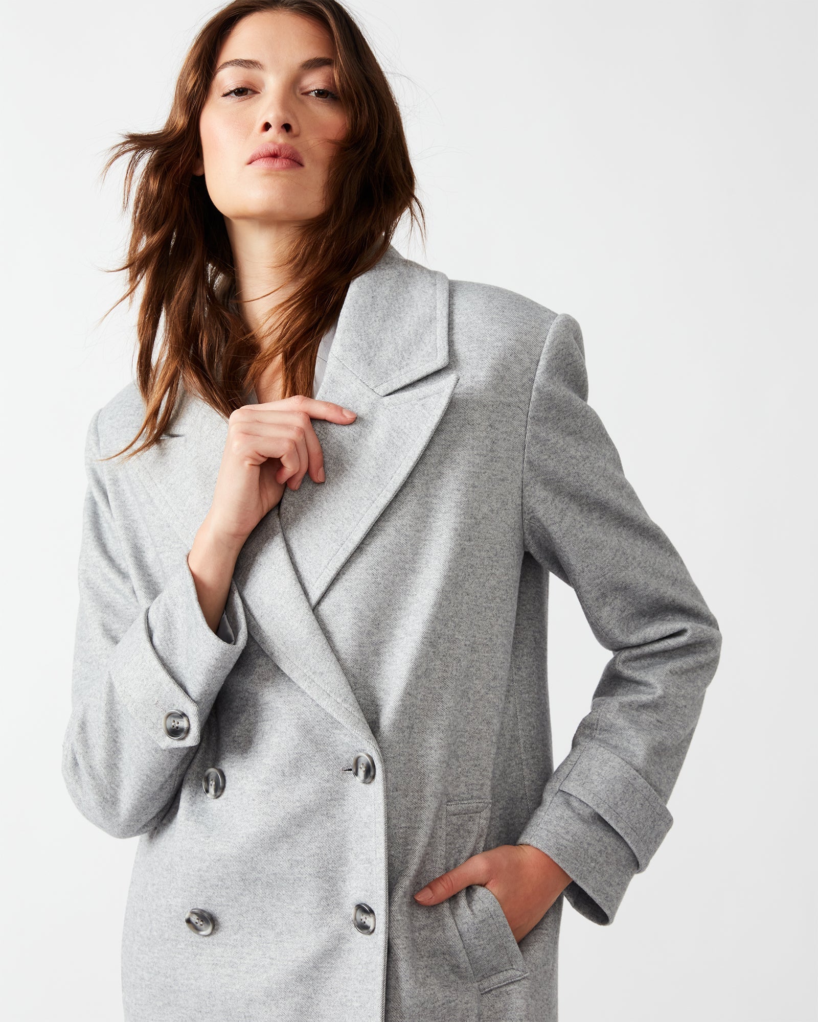 PRINCE COAT - LIGHT GREY