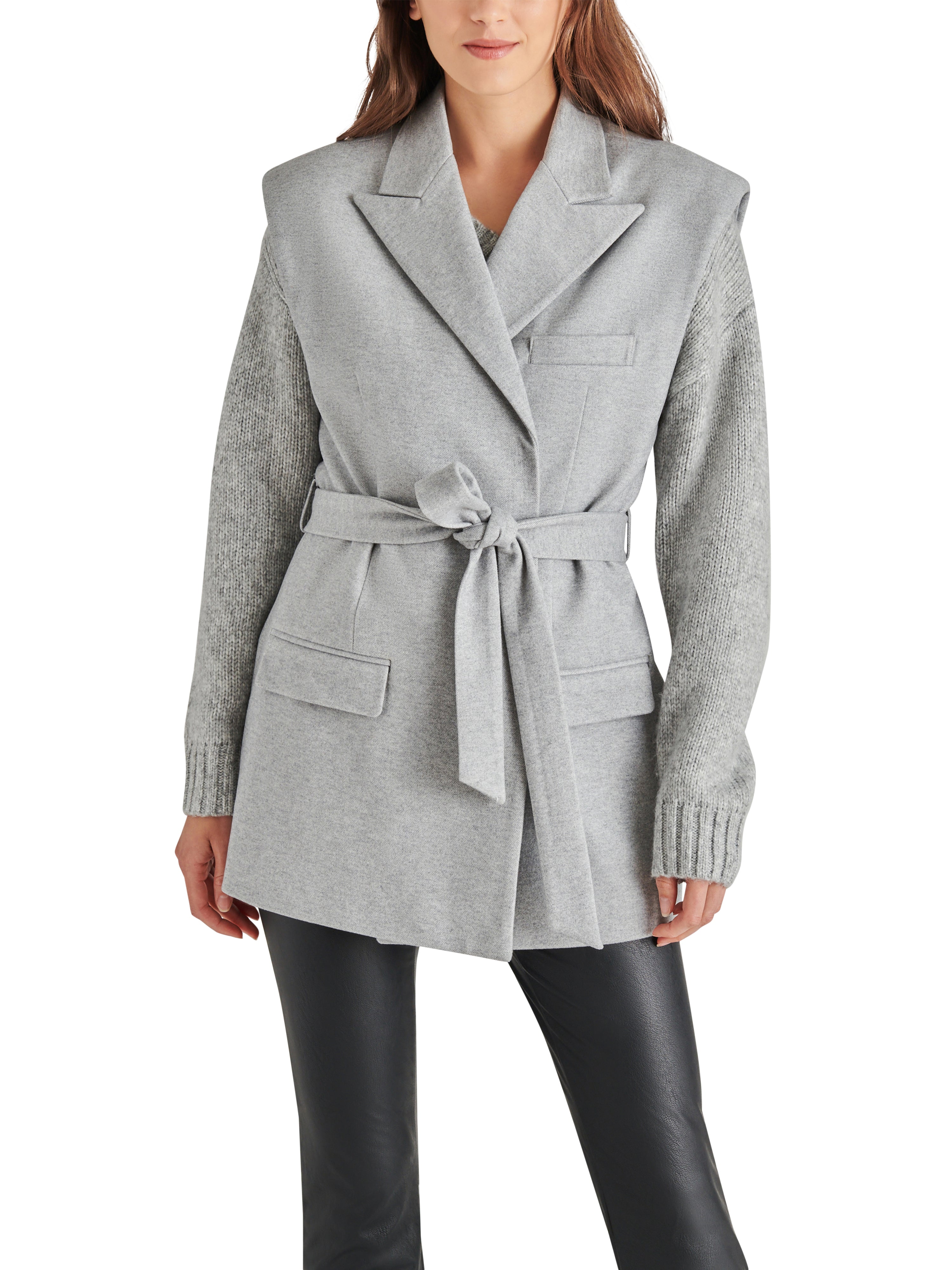 VIVIANA VEST - LIGHT GREY