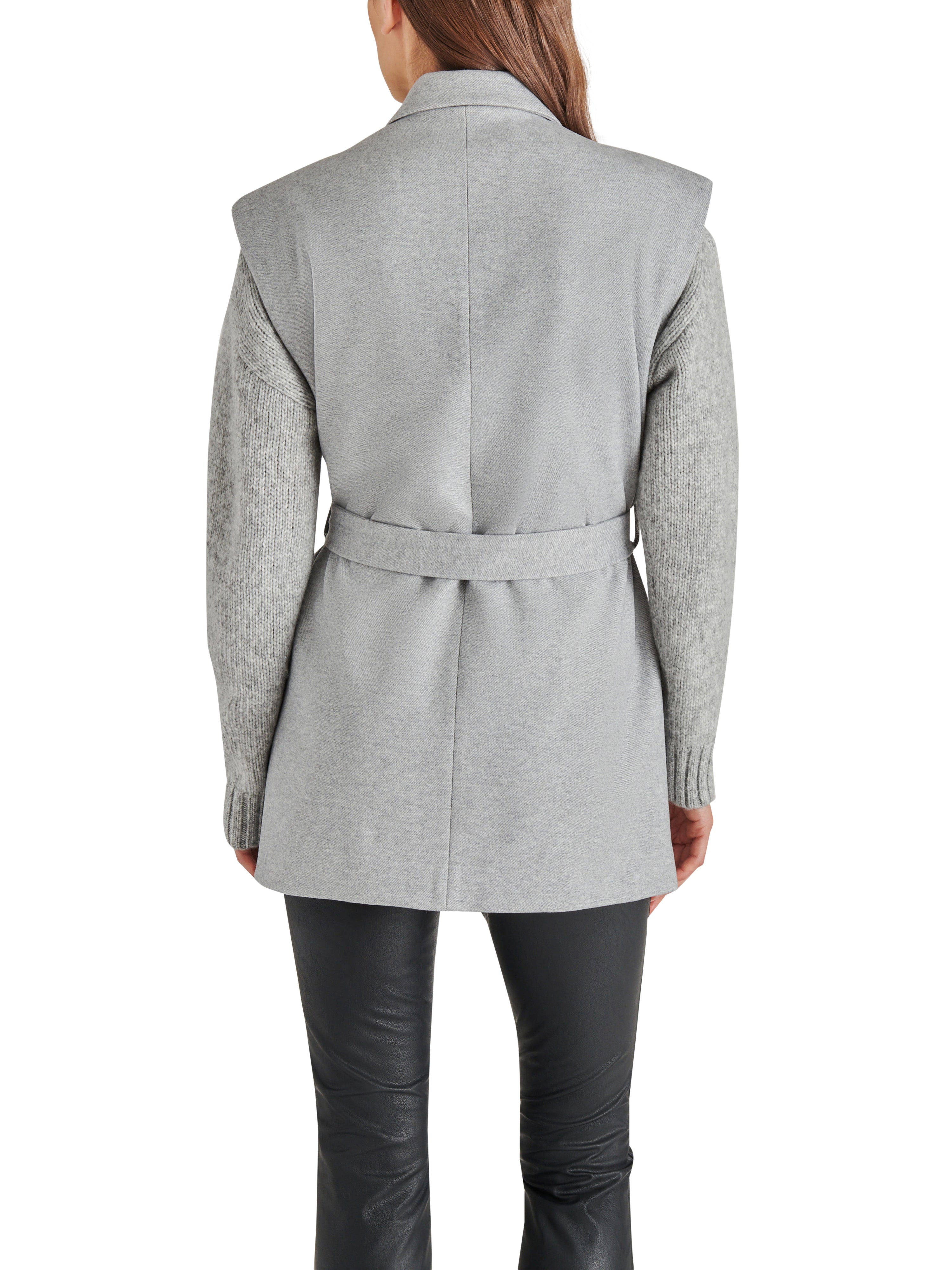 VIVIANA VEST - LIGHT GREY