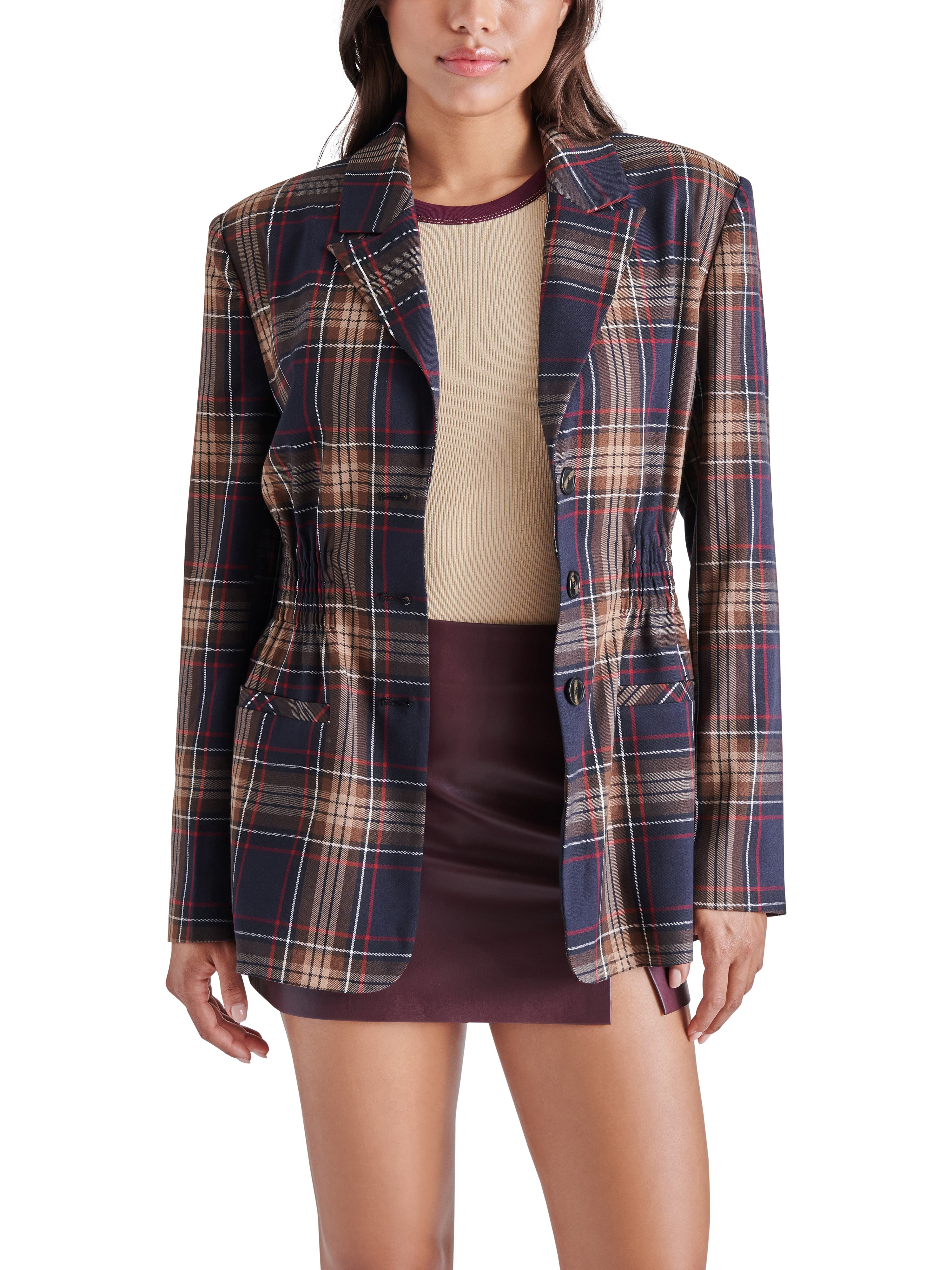 FRIDA PLAID JACKET