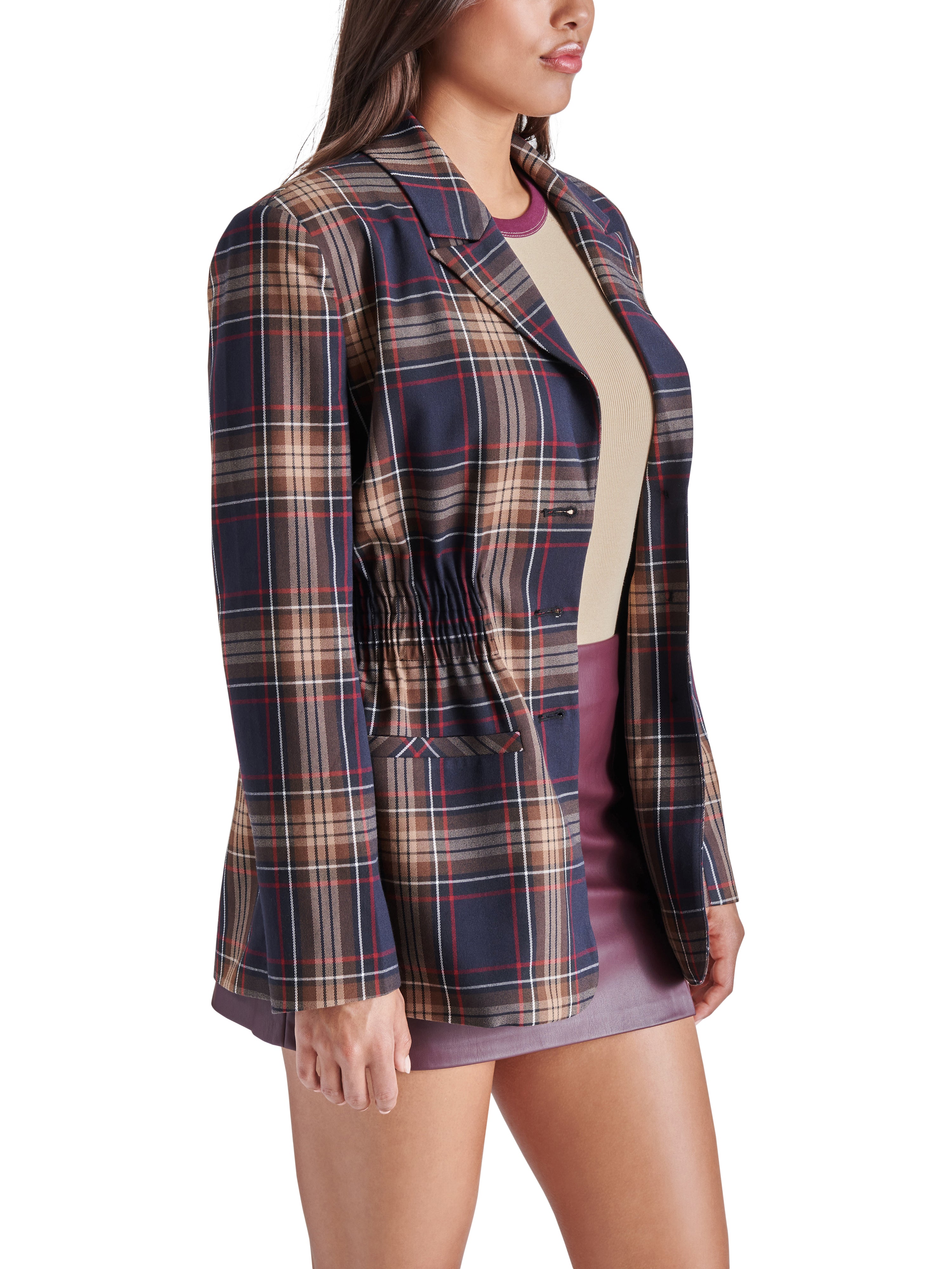 FRIDA PLAID JACKET