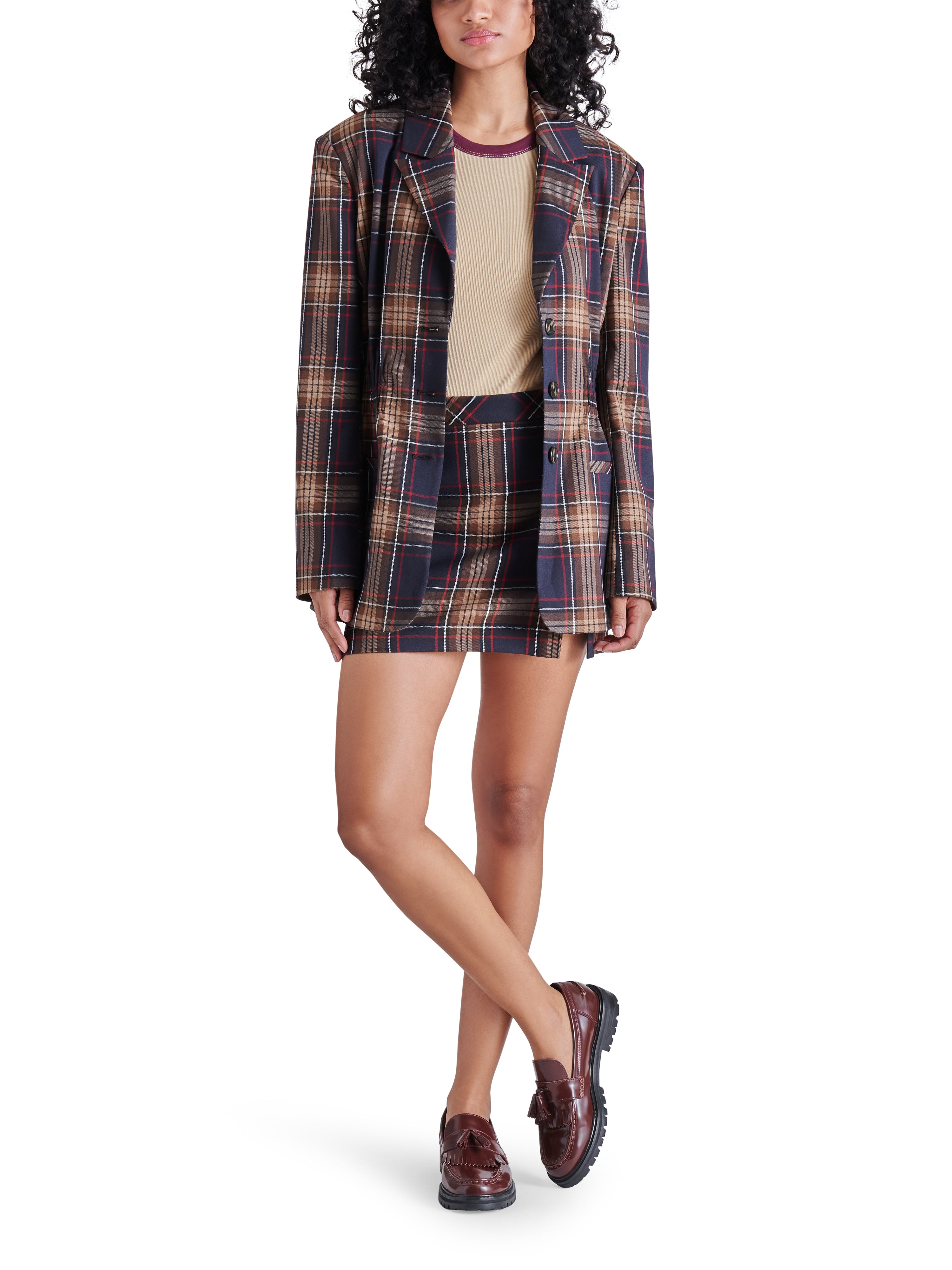 FRIDA PLAID JACKET