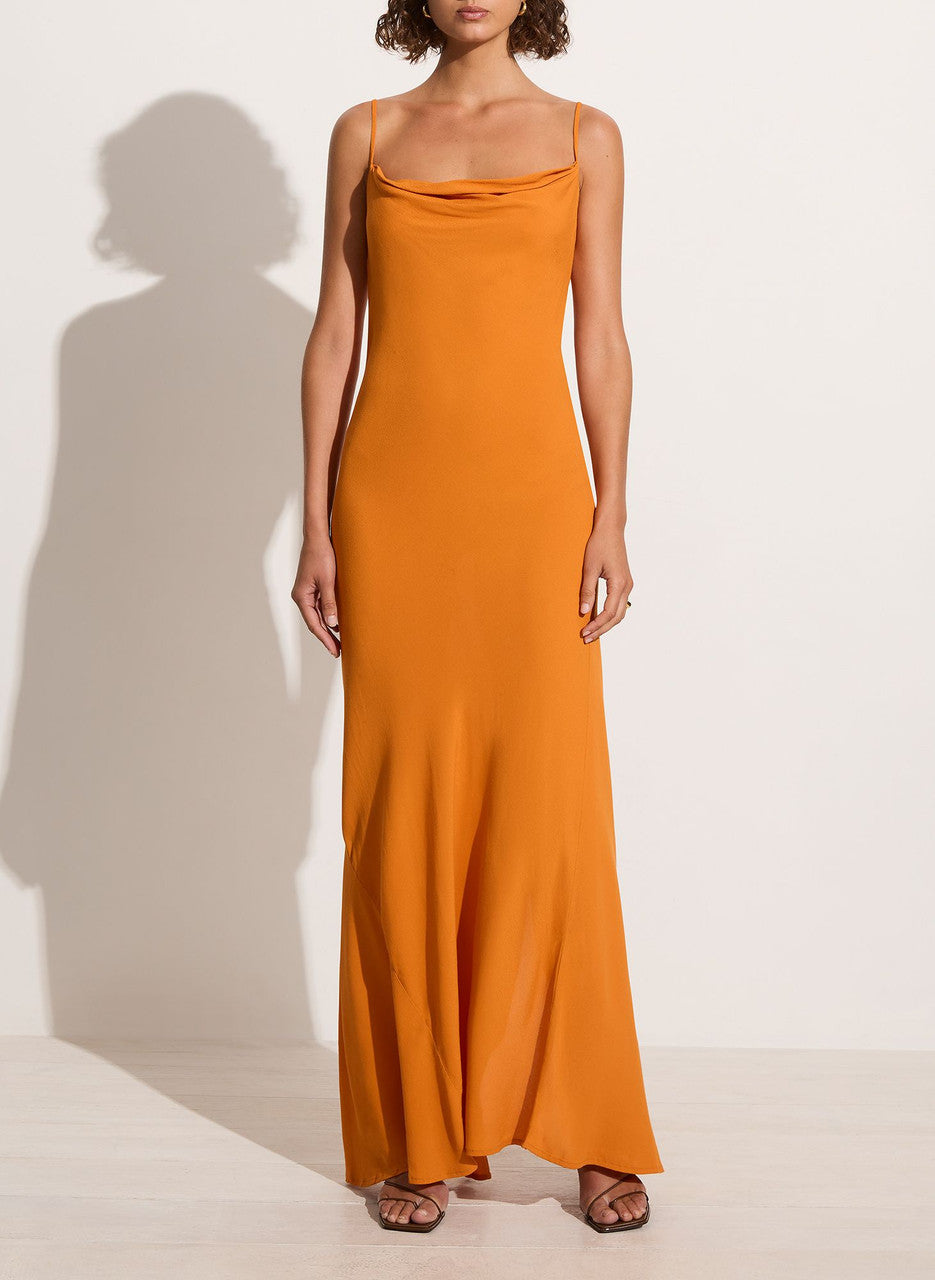 SISUDO MAXI DRESS - ORANGE