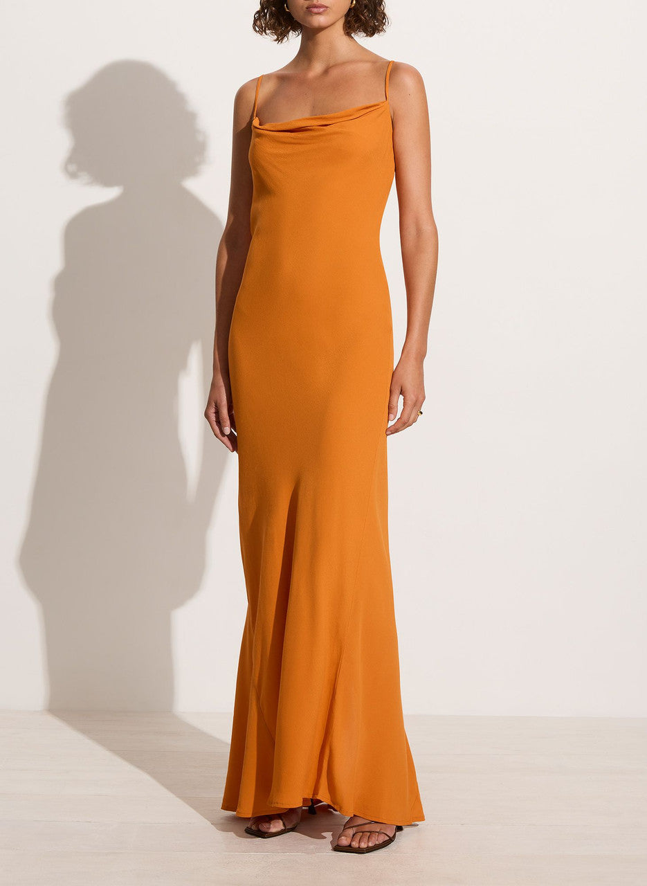 SISUDO MAXI DRESS - ORANGE