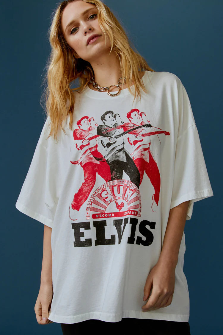 SUN RECORDS X ELVIS REPEAT TEE