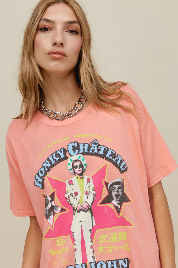 ELTON JOHN HONKY CHATEAU MERCH TEE