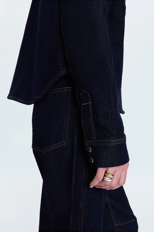 THEA DENIM SHIRT - NIGHTFALL