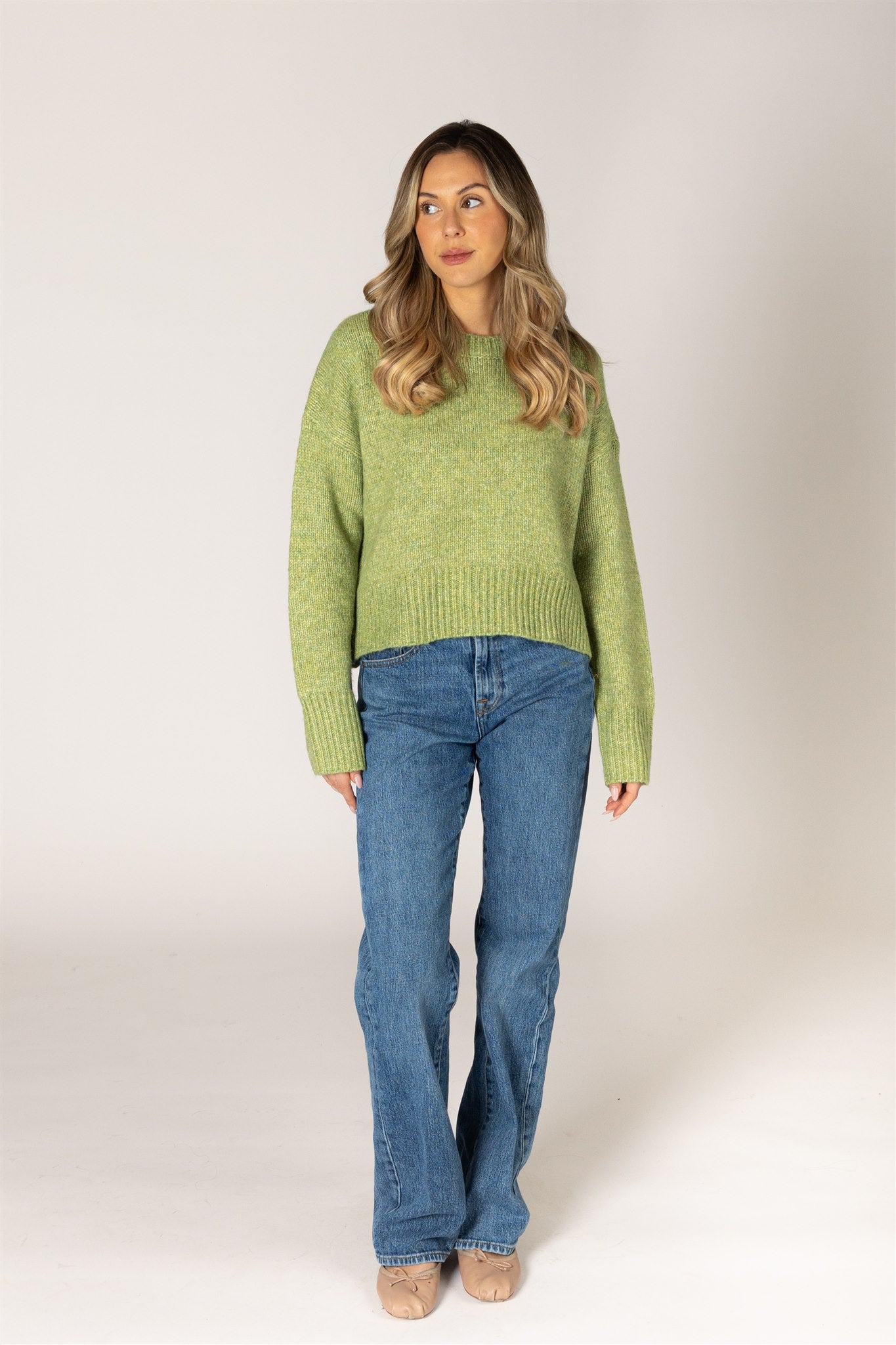 TIMMY SWEATER - MATCHA