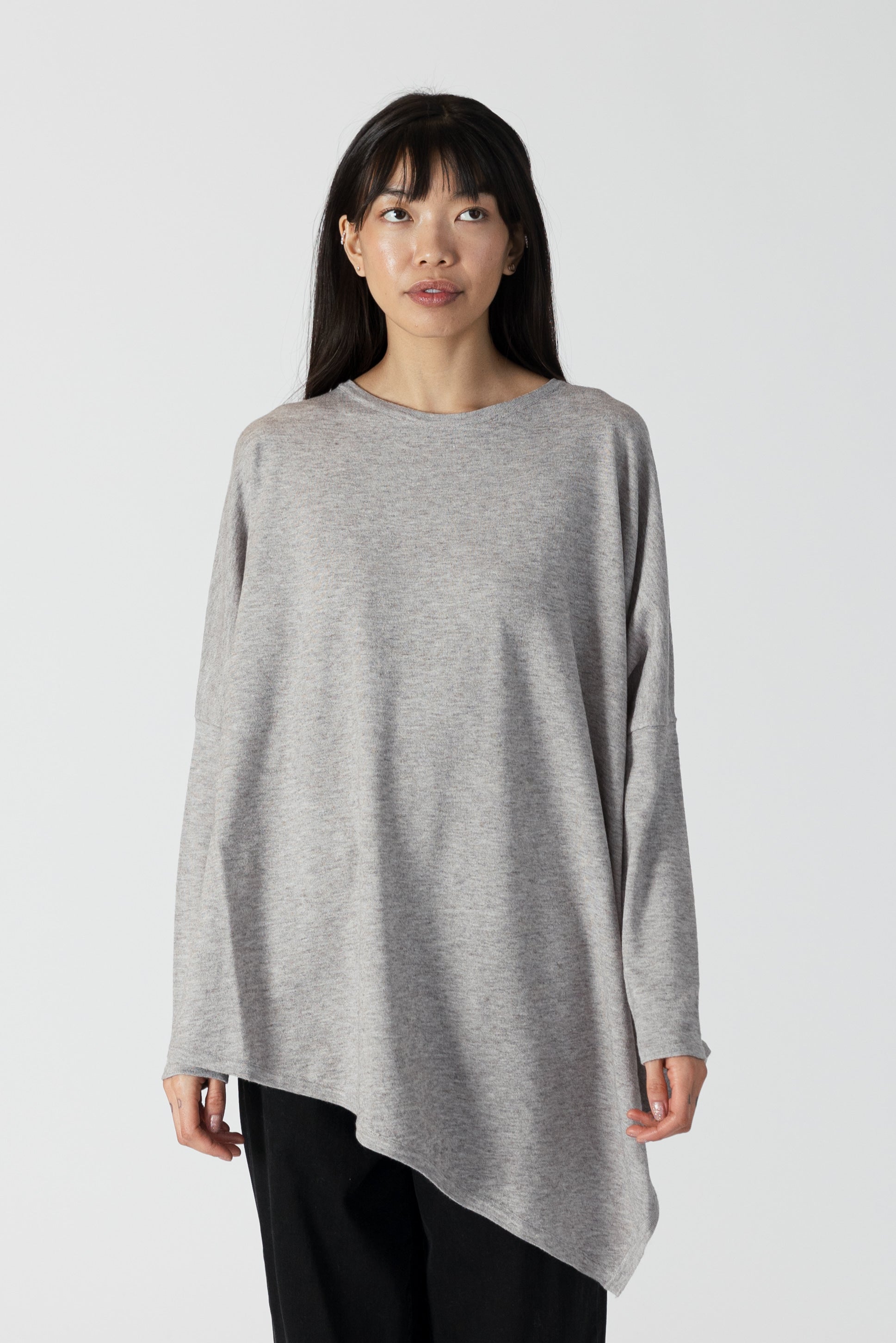 TINA ASYMMETRICAL SWEATER