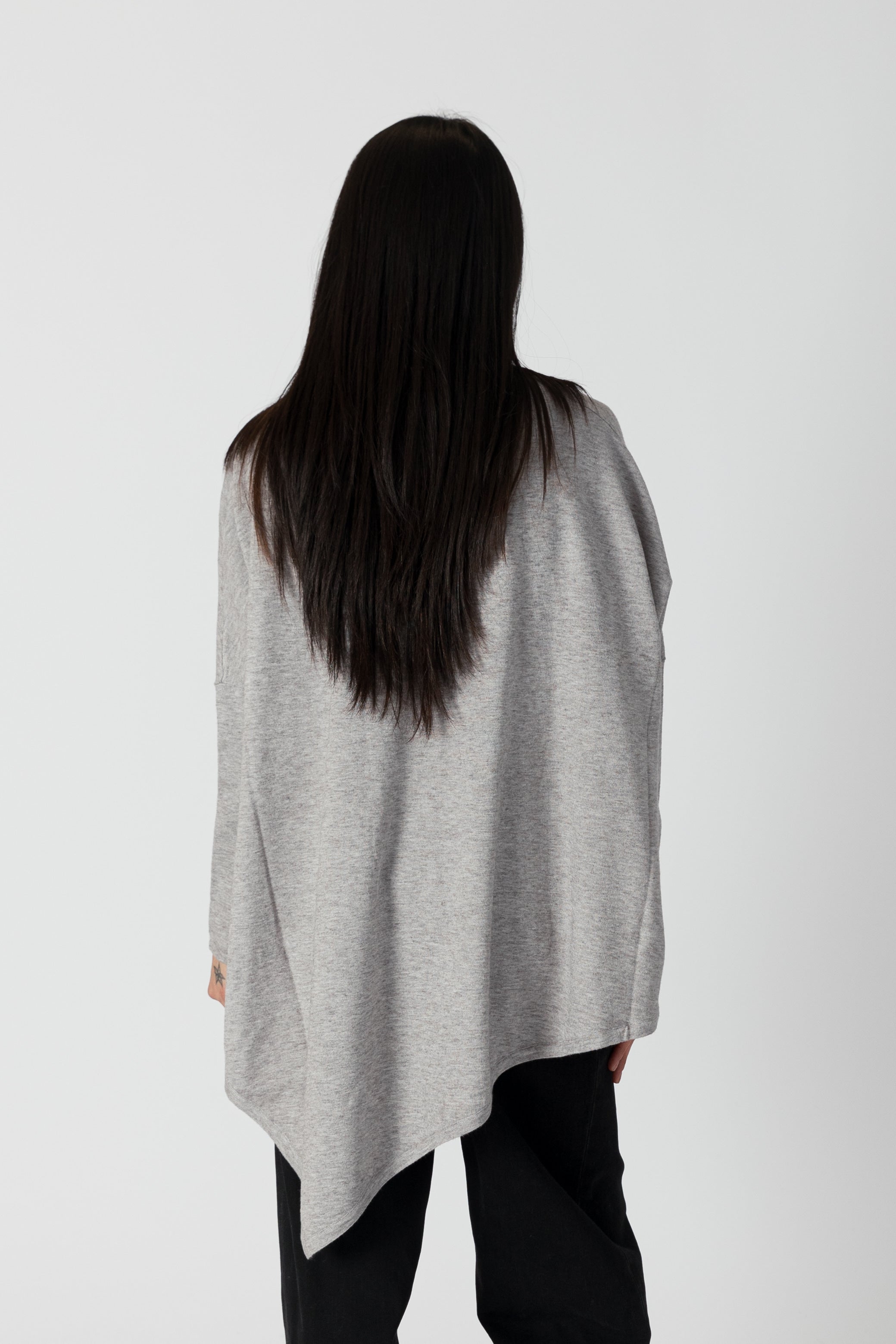 TINA ASYMMETRICAL SWEATER