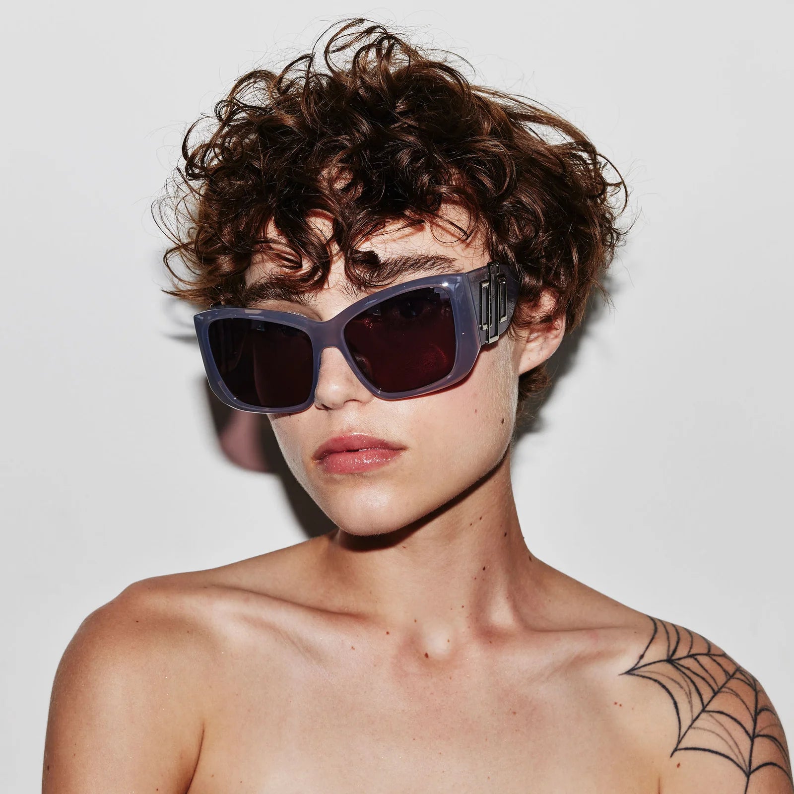 PRIMAL INSTINCT SUNGLASSES - SMOKE BROWN MONO