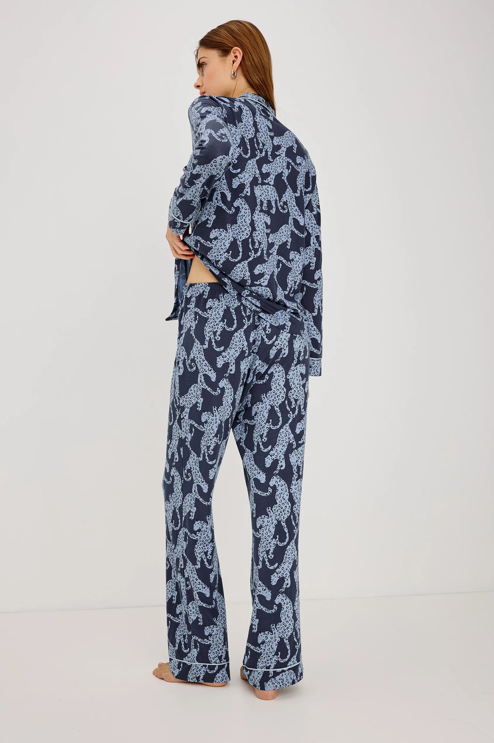 VARRA PAJAMA SET - MIDNIGHT JAGUAR