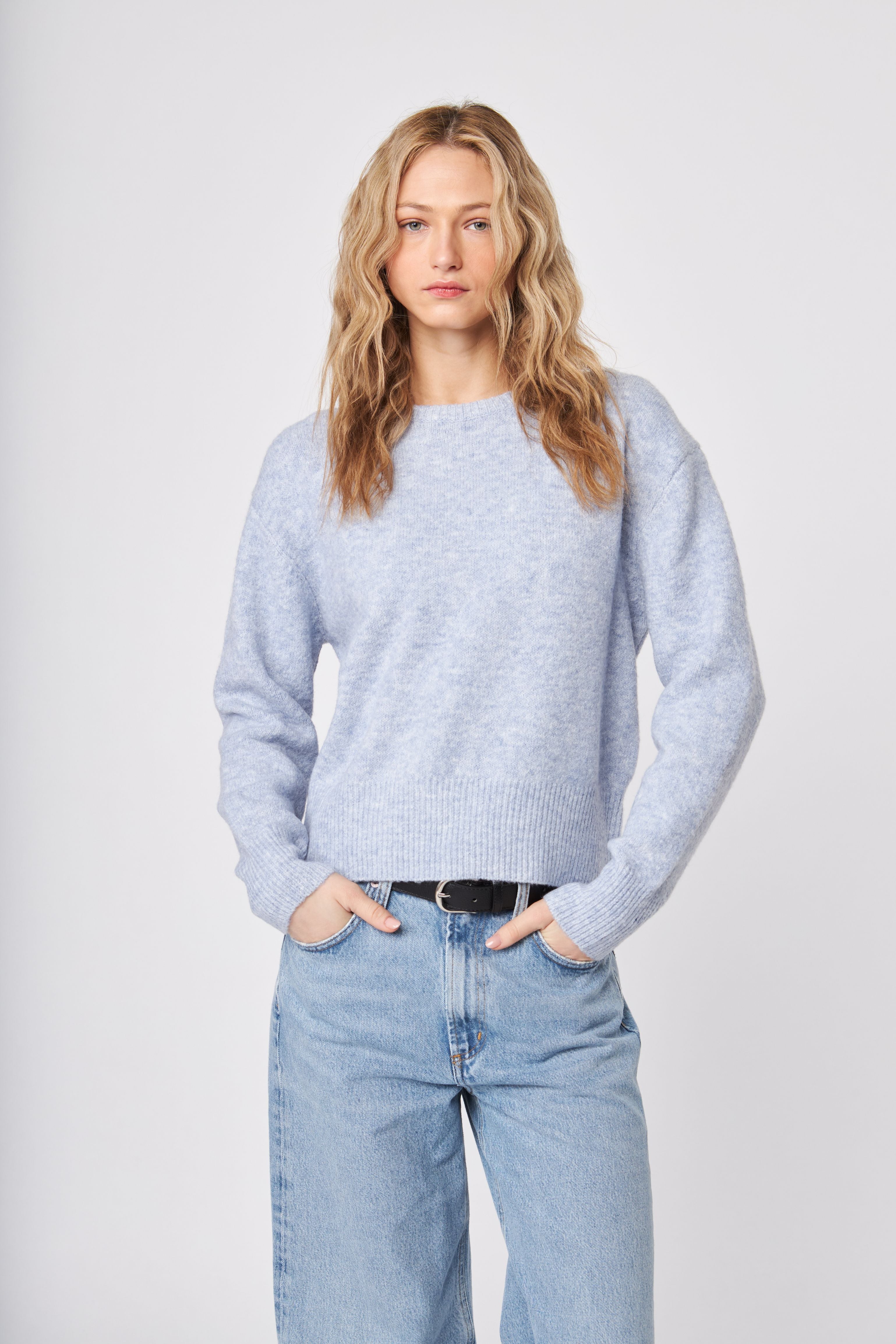 WILFRED SWEATER - CHAMBRAY